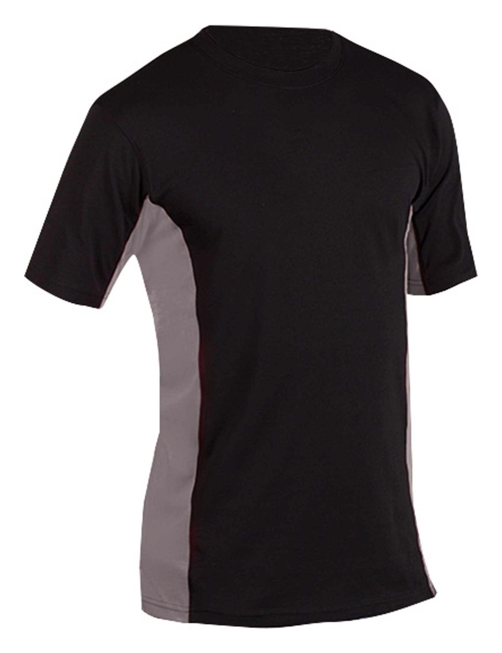 Promodoro Funktionsshirt T-Shirt Function Contrast Größe XXL black-grau