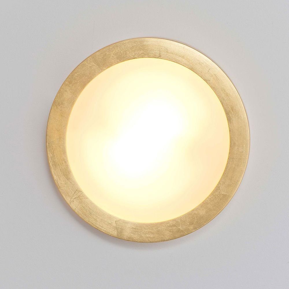 Holländer Deckenleuchte 2-flammig Spettacolo Keramik Gold