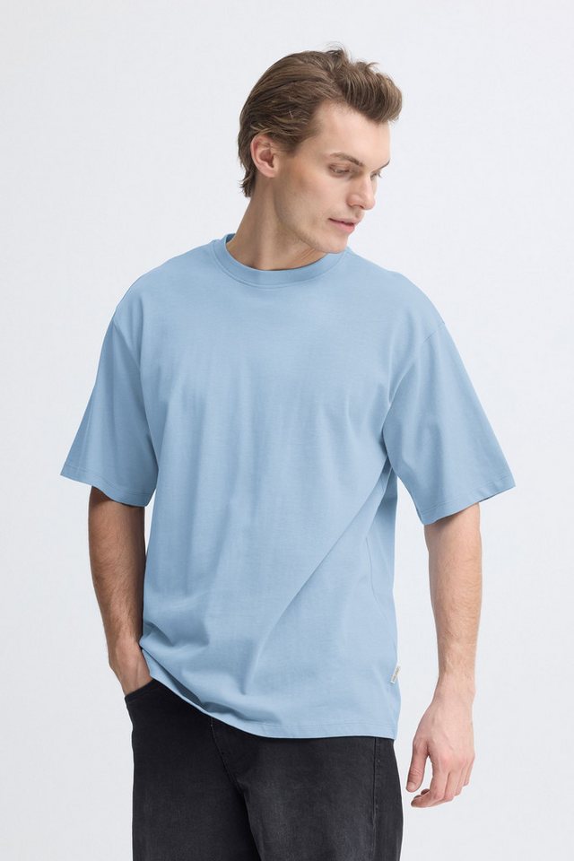 Blend Rundhalsshirt BHFisher Oversized T-Shirt mit Rundhalsausschnitt