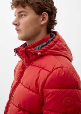 s.Oliver Outdoorjacke Kapuzenjacke mit Steppung