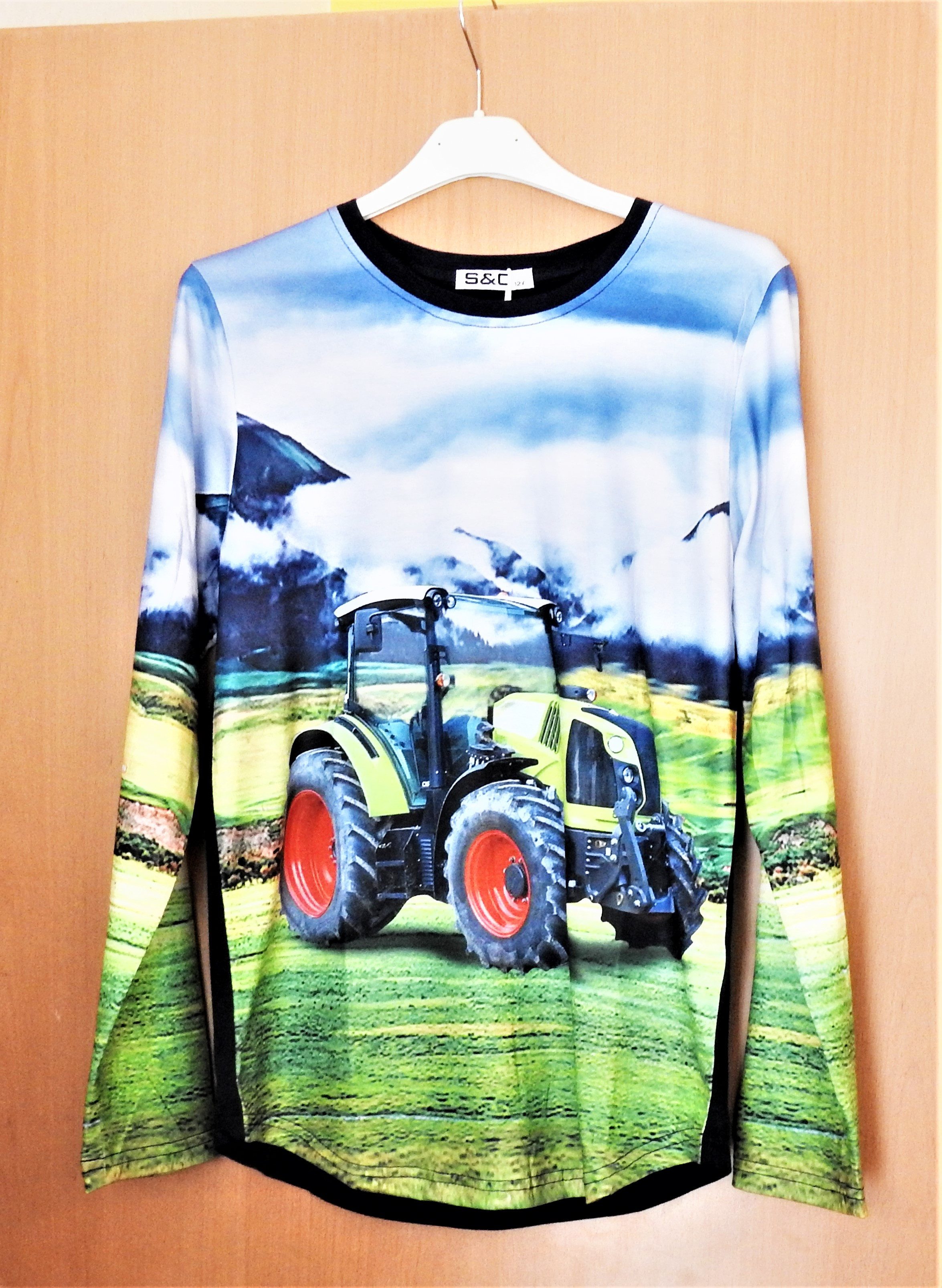 Langarmshirt & Hose Flotter Traktor