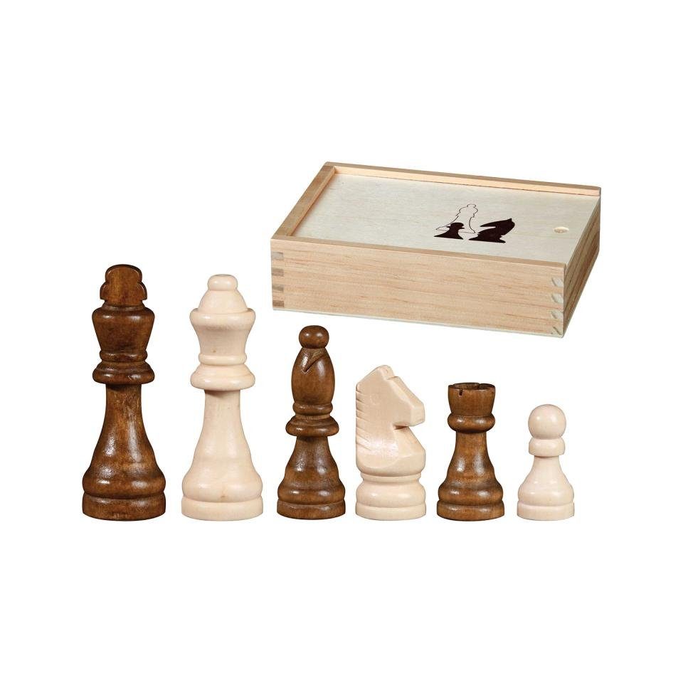 Philos - Spiel, - I Birke Schachfiguren - mm 89 KH