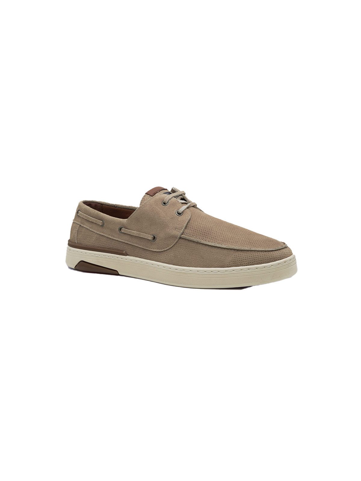 Engbers Herren Boots-Schuh aus Leder, Beige Sneaker