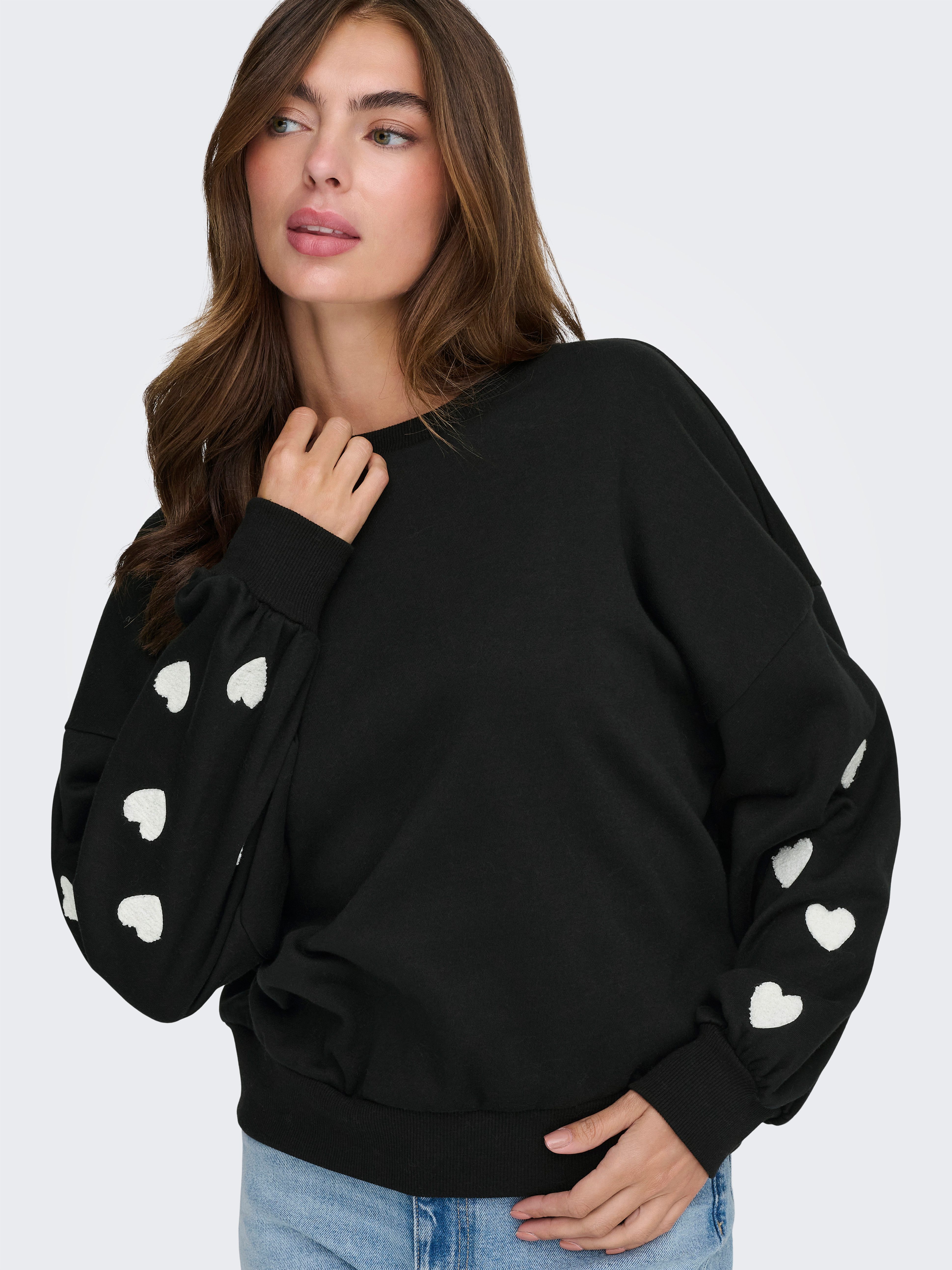 ONLY Sweatshirt ONLMACY L/S O-NECK BOX CC SWT günstig online kaufen