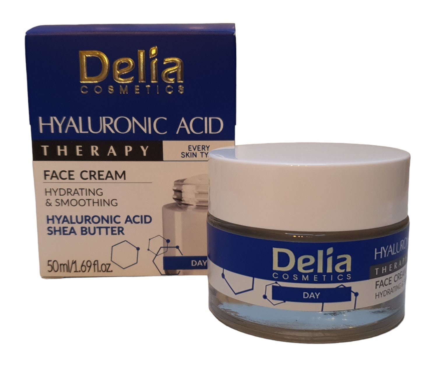 Delia Cosmetics Anti-Aging-Creme Delia Hyaloron Acid Gesichtscreme 50 ...