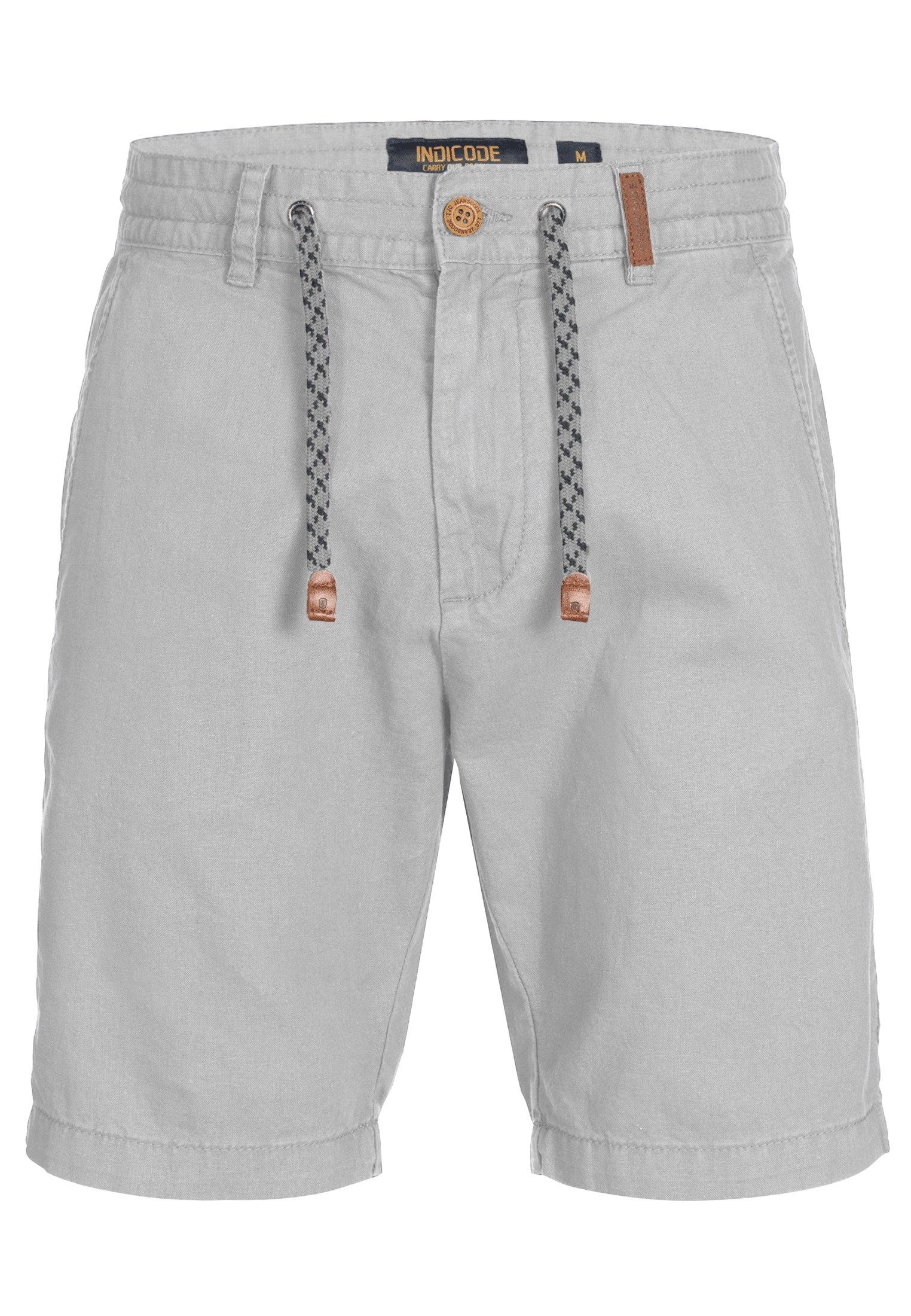 Indicode Chinoshorts Bowmanville Lt Grey