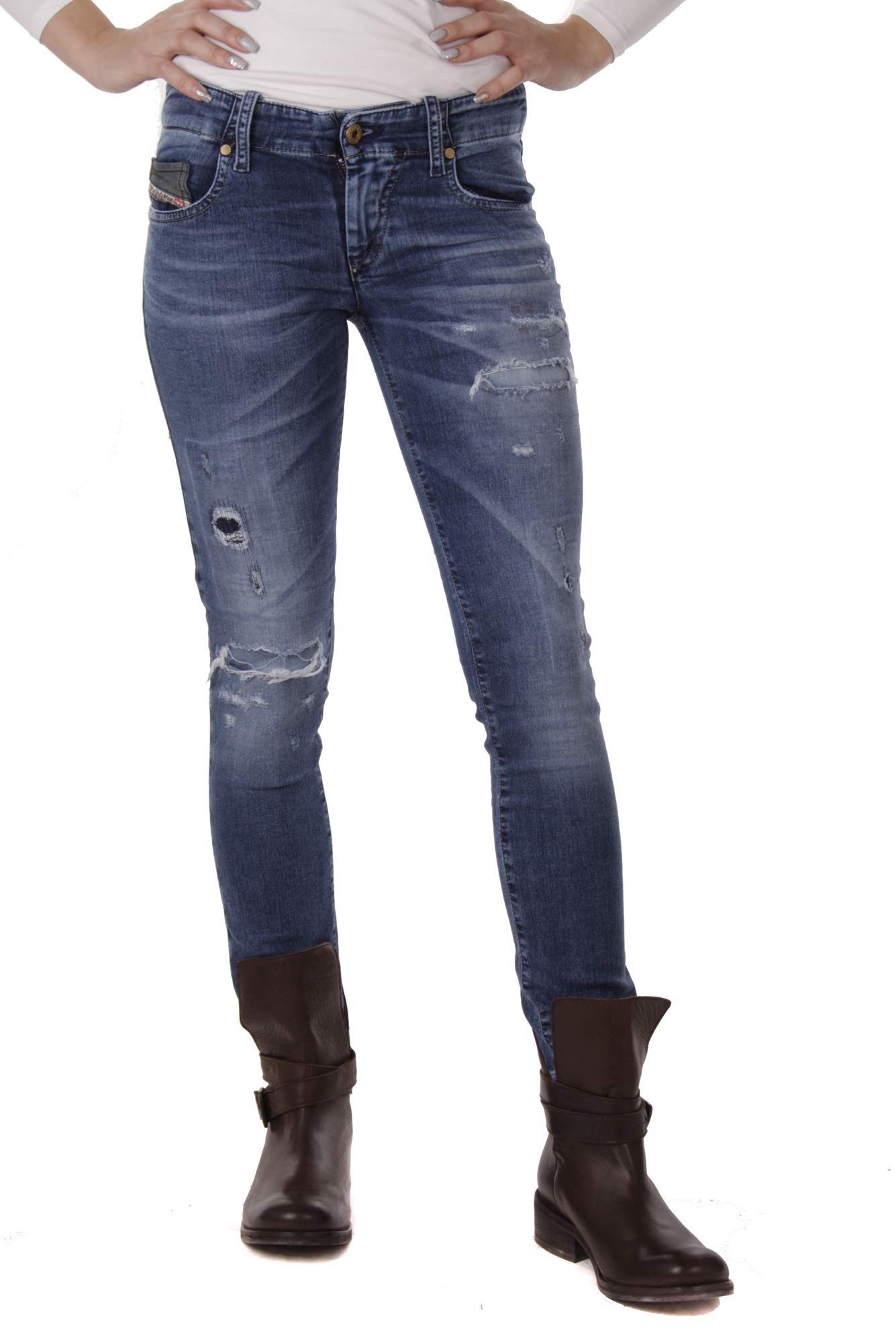 Diesel Sweatjeans Diesel Damen Grupee-NE R70R6 Joggjeans Jeans
