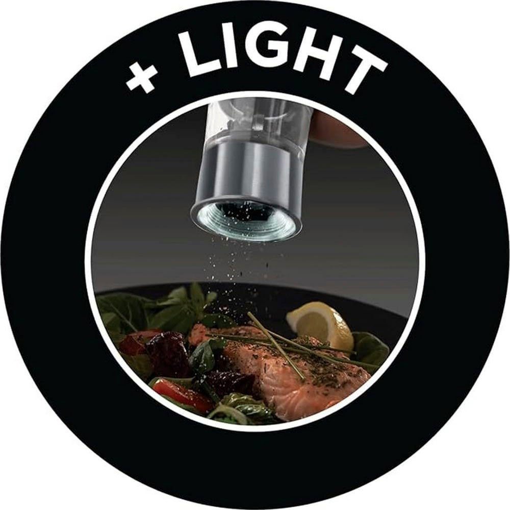 RUSSELL HOBBS Salz-/Pfeffermühle 23460-56, Classics elektrisch, Keramikmahlwerk für getrocknete Gewürze & Kräuter