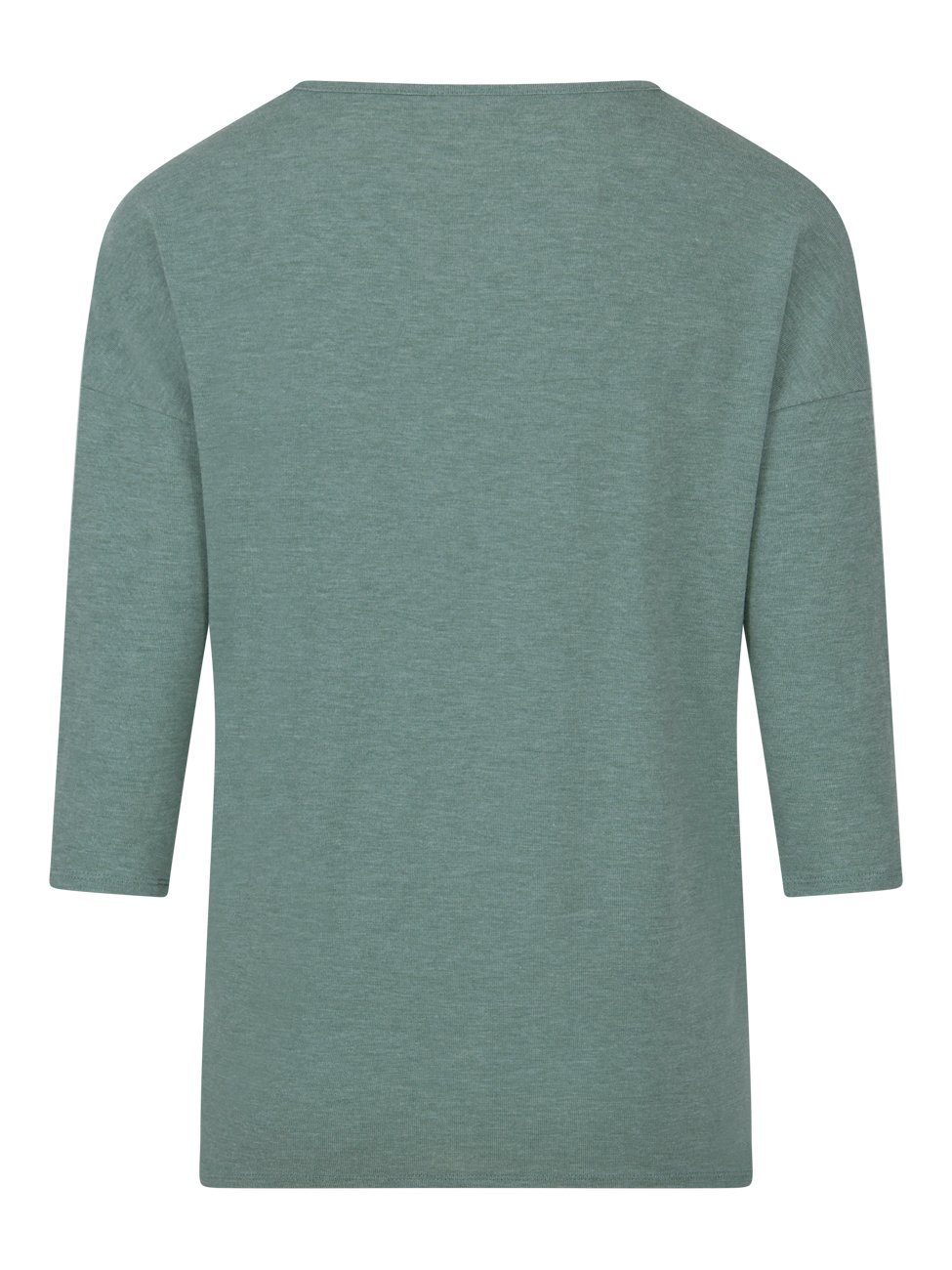 ONLY T-Shirt Damen Top ONGLAMOUR Chinois (15289509) Rundhalsausschnitt Shirt 3/4 Basic (2-tlg) mit Fit Arm Ärmel 3/4 Green Regular