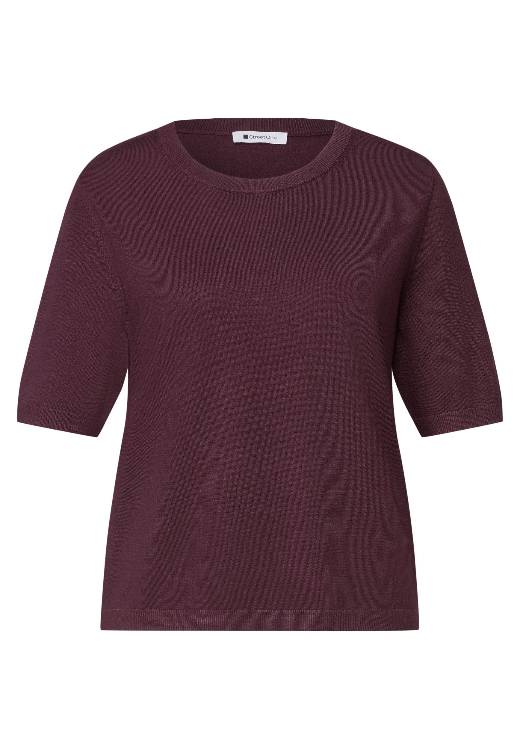 STREET ONE Kurzarmpullover short sleeve sweater