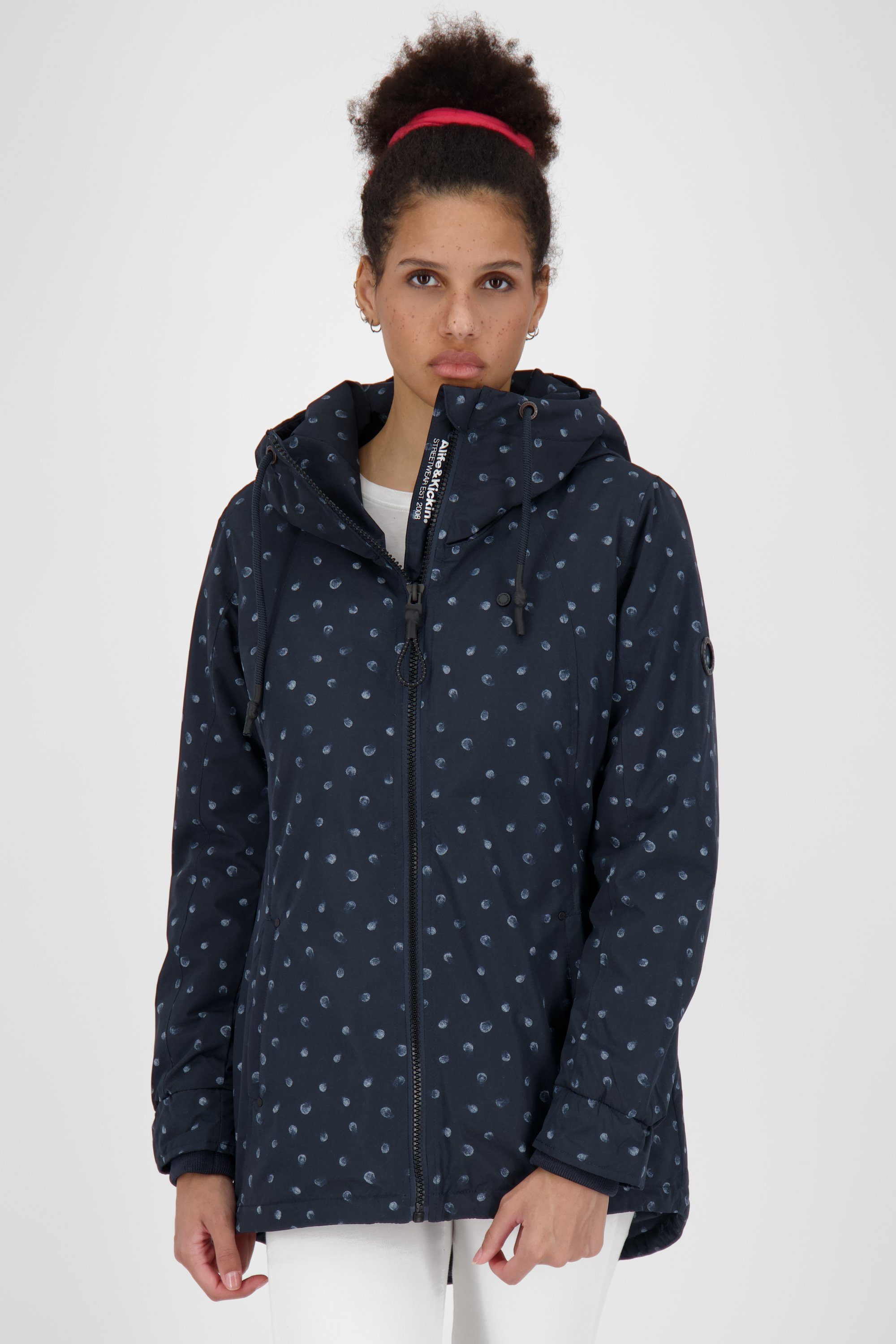 Alife & Kickin Winterjacke B gefütterte Jacket marine Winterjacke, Damen LilouAK Jacke