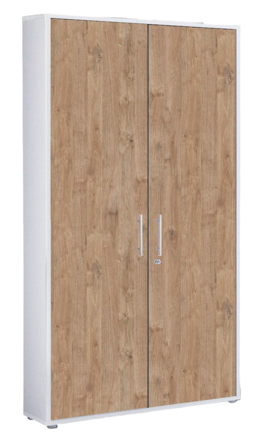 BMG Möbel Aktenschrank Office Edition abschließbar, 5 OH, Fronten Matt, Hochglanz lackiert oder Holzoptik