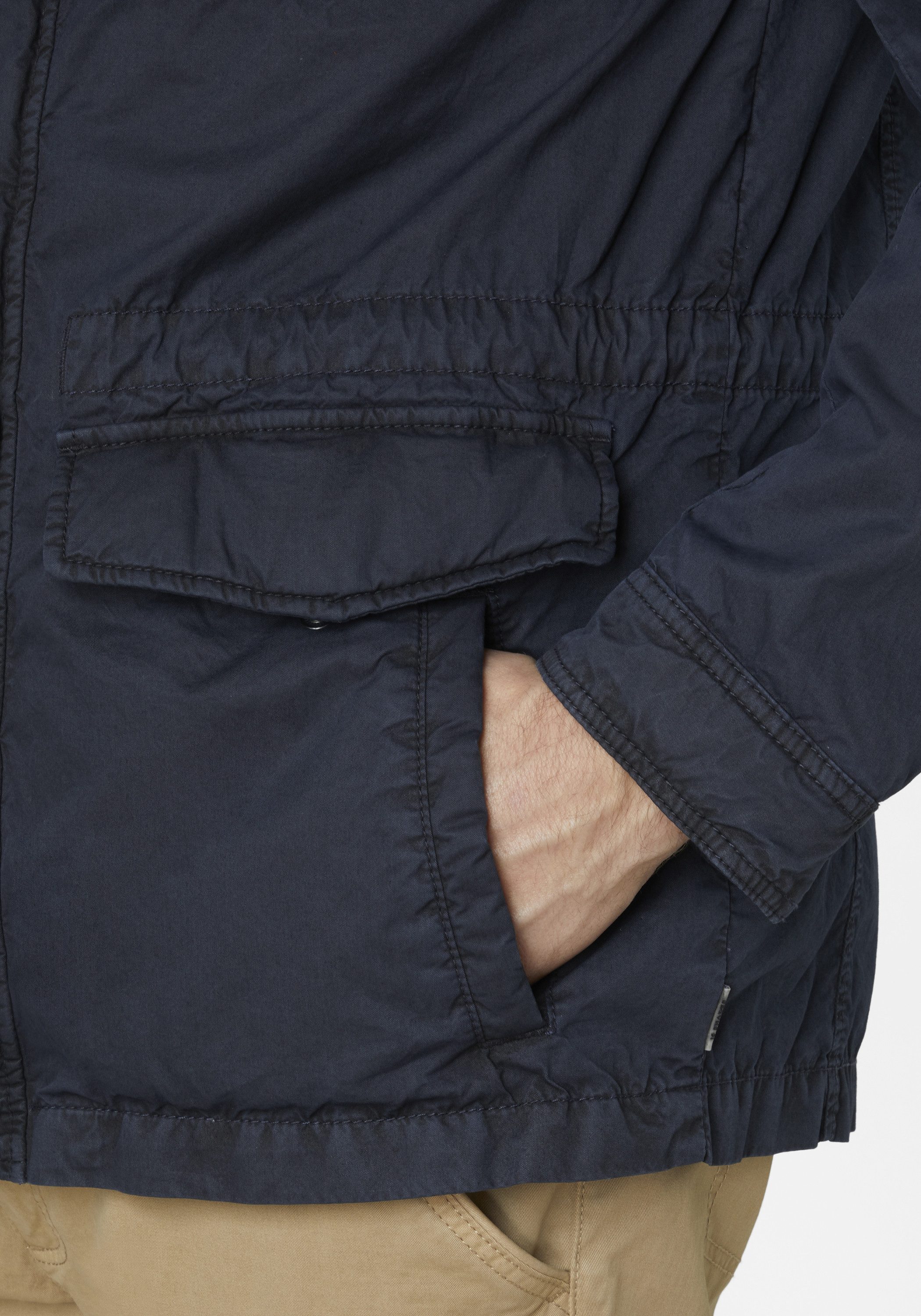 Redpoint Sommerjacke BUD Modern Fit Fieldjacket aus reiner Baumwolle