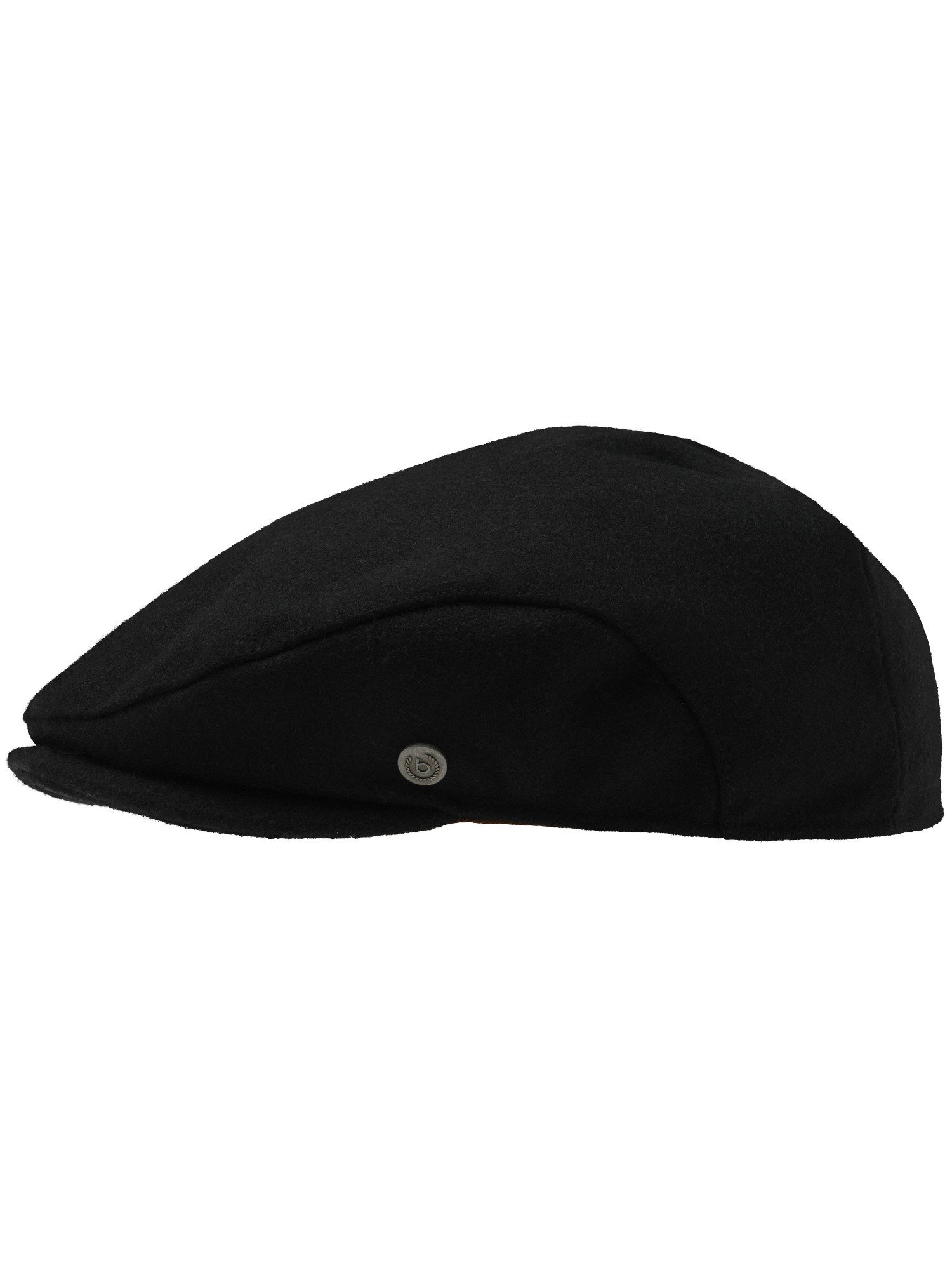 bugatti Flat Cap Winddichte, einfarbige bugatti Flatcap mit Ohrenklappen