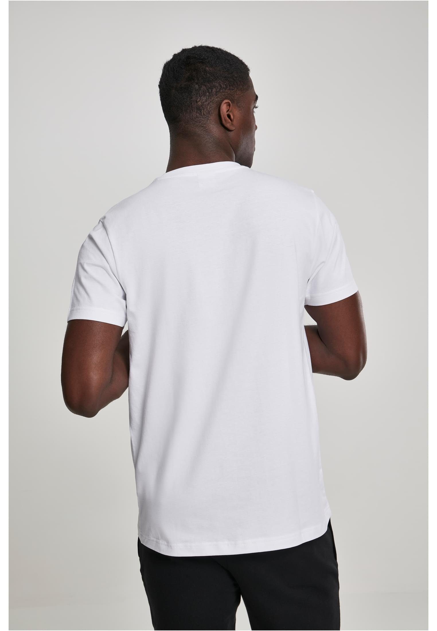 Tee CLASSICS Basic Herren (1-tlg) white URBAN T-Shirt