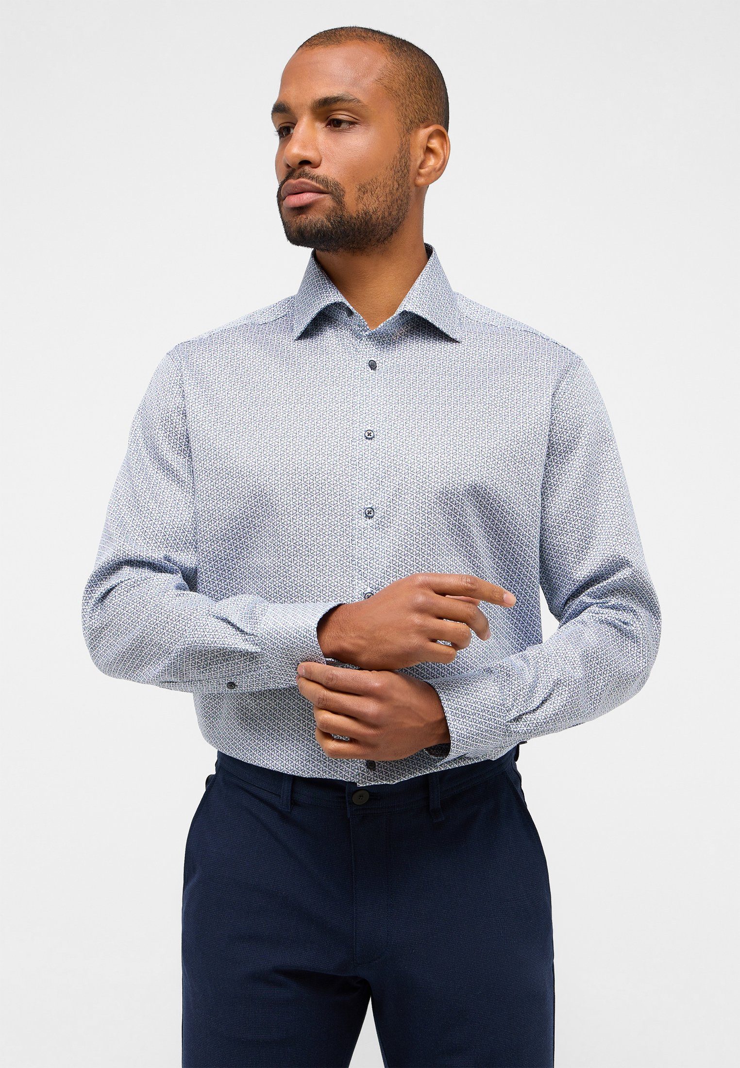 Eterna Langarmhemd MODERN FIT NON IRON günstig online kaufen