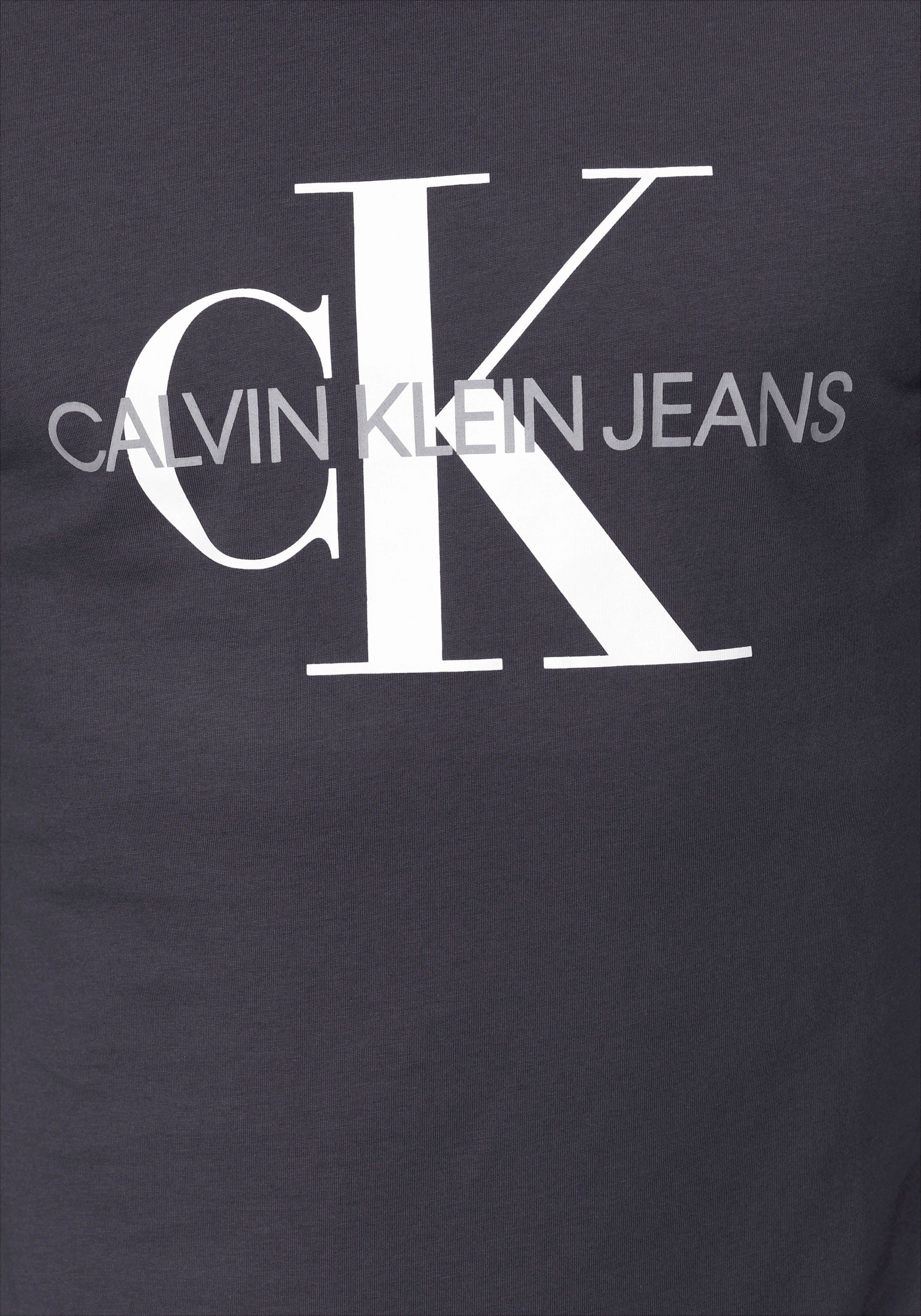 Night Jeans Calvin MONOGRAM TEE Sky SLIM T-Shirt Klein ICONIC