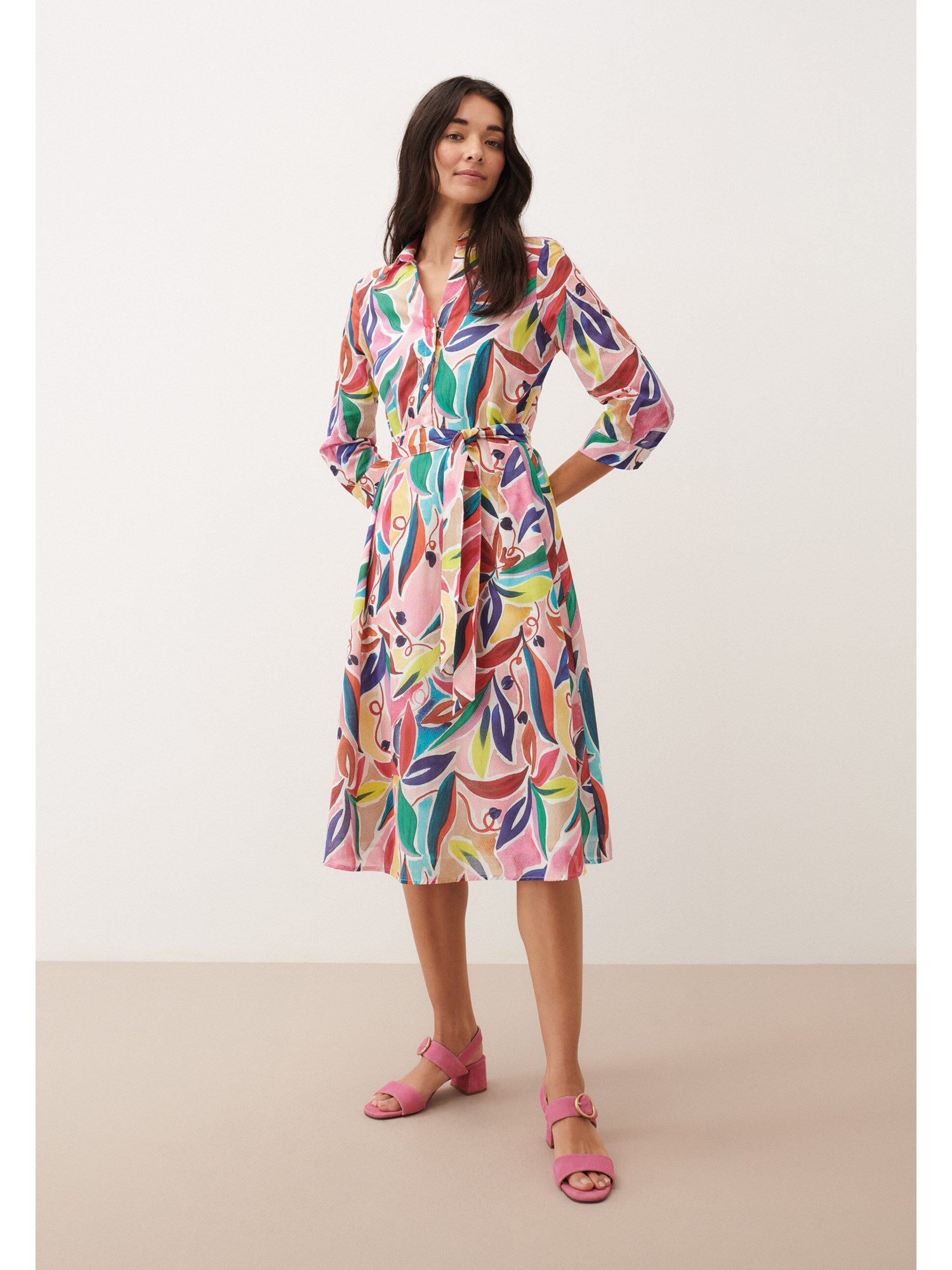 Blusenkleid Hemdblusenkleid