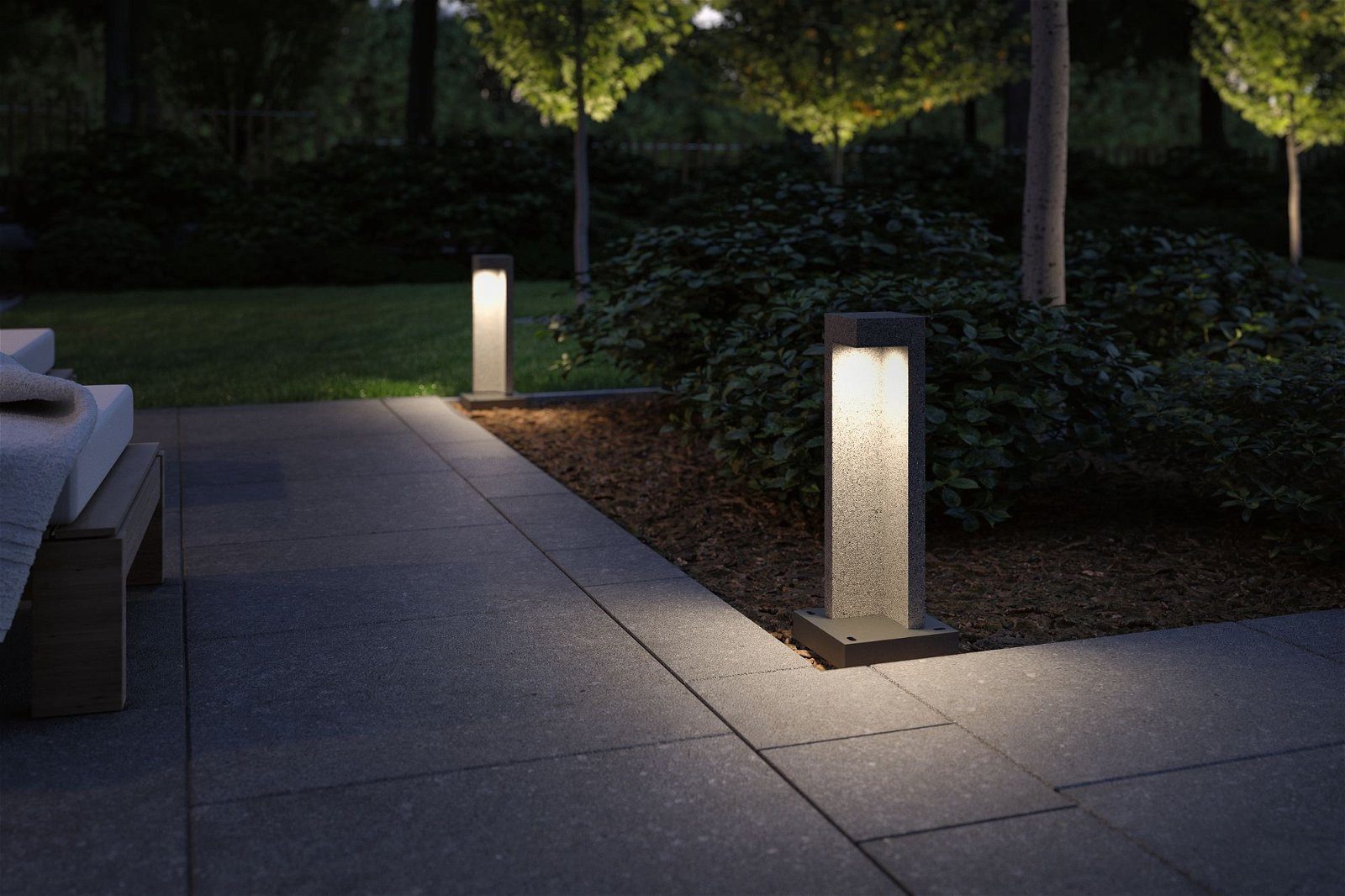 Paulmann LED Pollerleuchte Concrea IP65 450mm günstig online kaufen