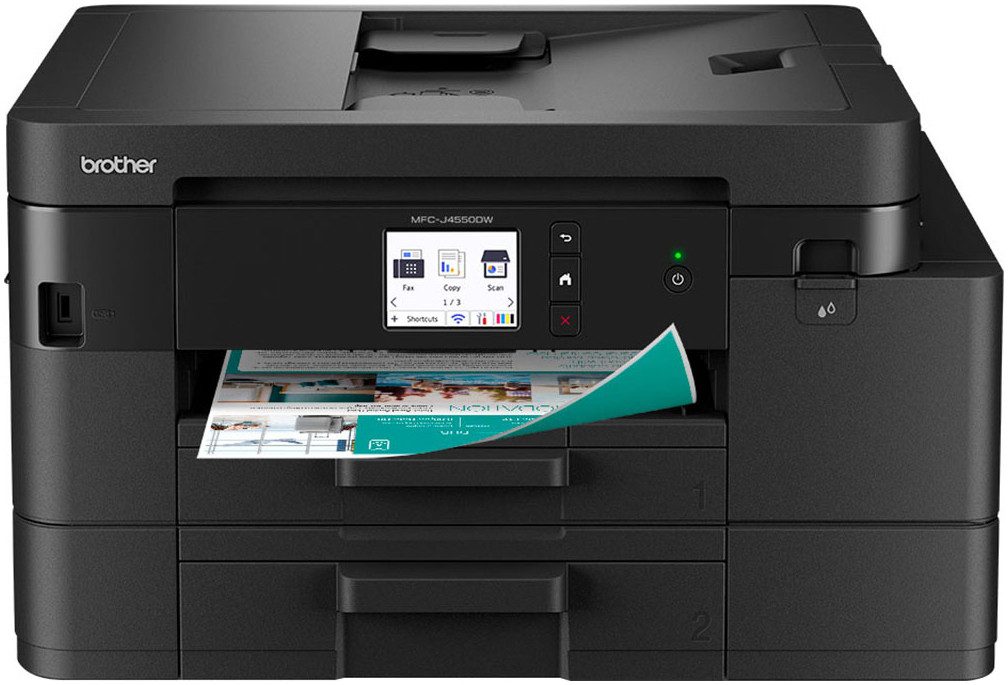 Brother MFC-J4550DW Multifunktionsdrucker, (LAN (Ethernet), WLAN (Wi-Fi)