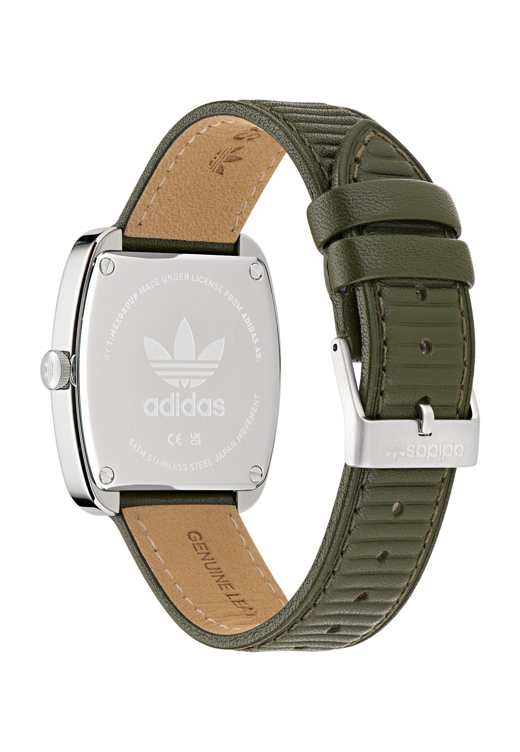 adidas Originals Quarzuhr RETRO WAVE ONE, (1-tlg., Not a set – not applicable to this product), Quarz-Analoguhr