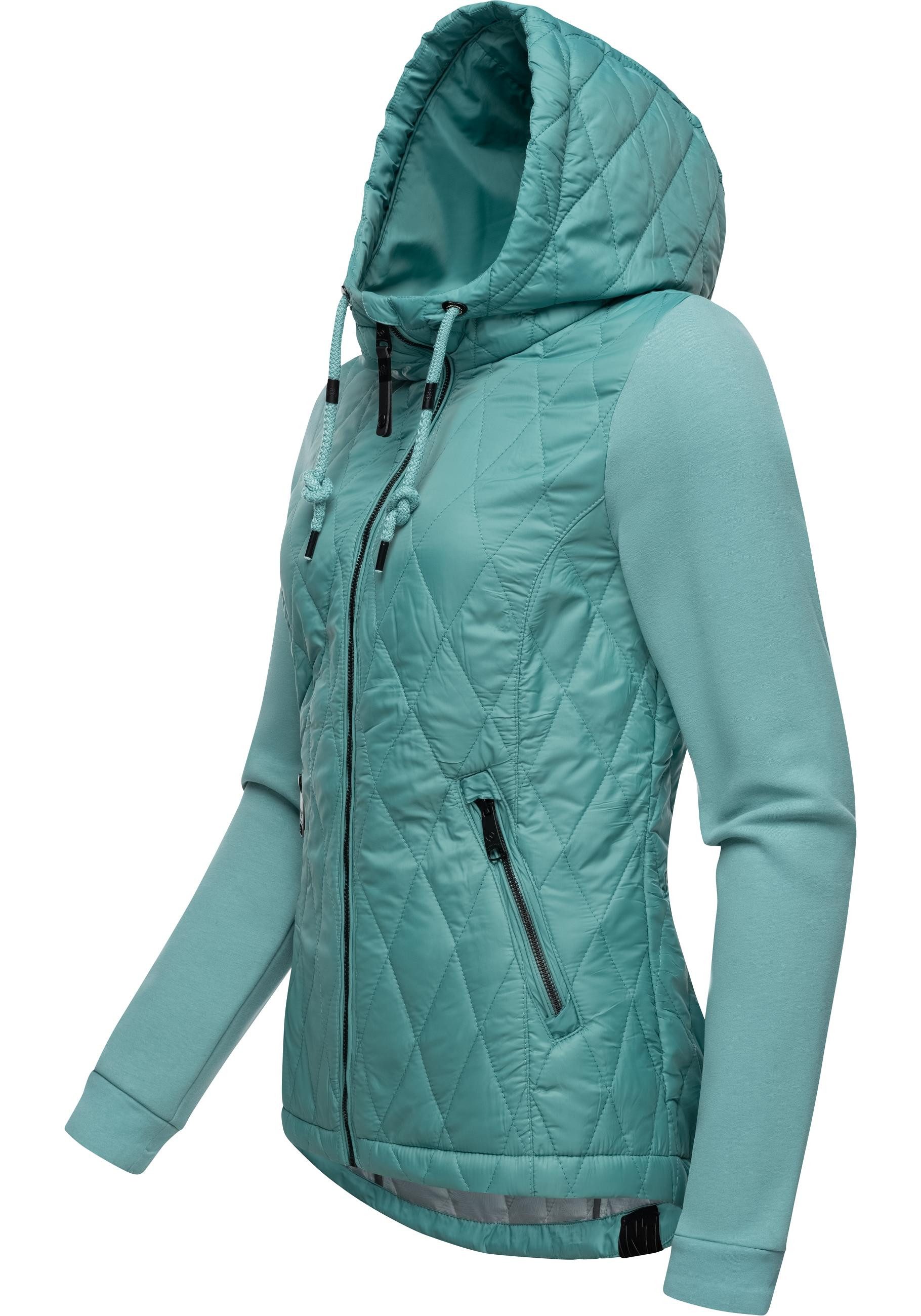 Ragwear Outdoorjacke Lucinda Steppjacke aus modernem Materialmix mit Kapuze günstig online kaufen
