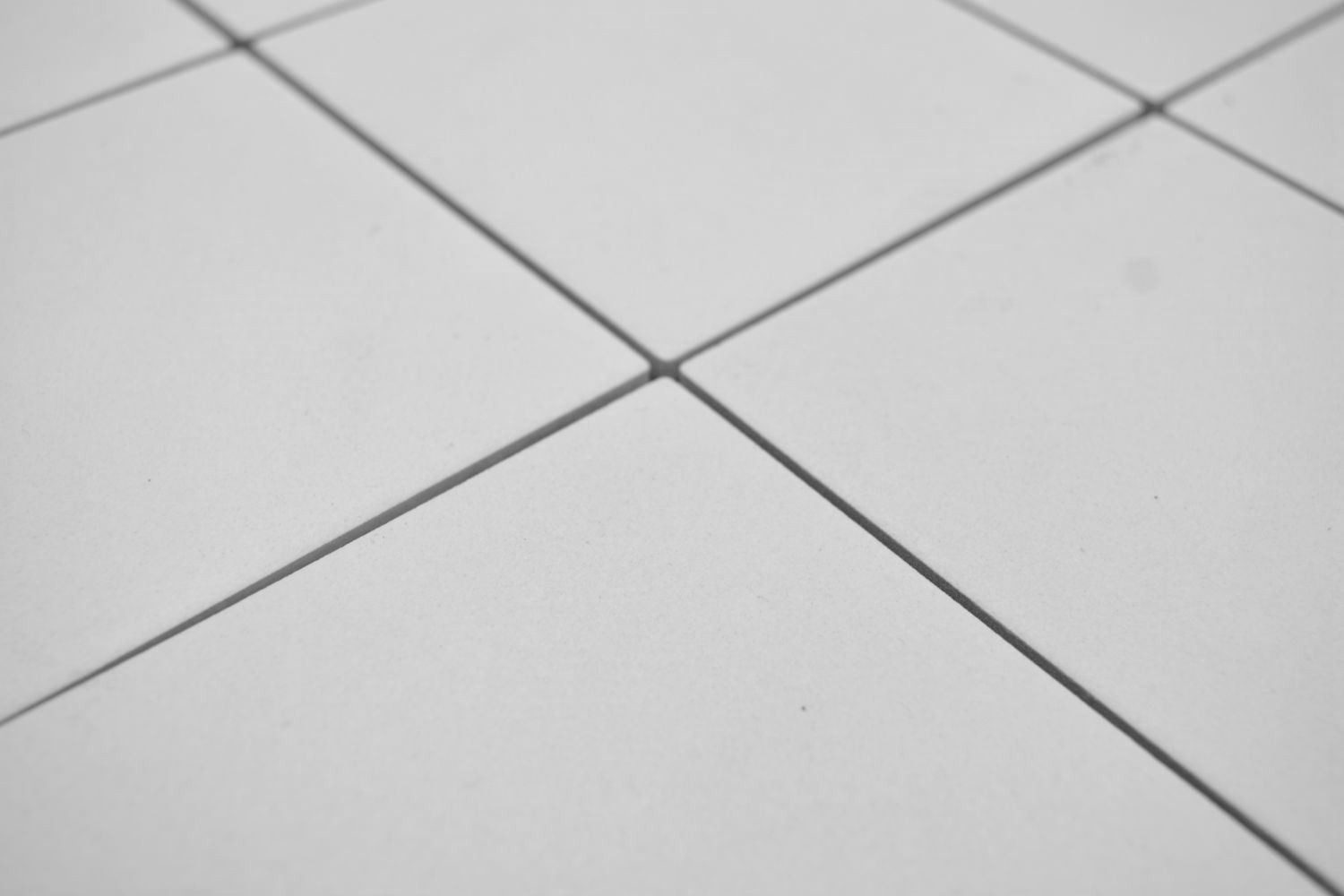Mosani Mosaikfliesen Mosaik Fliese Wand Boden Keramik Weiß Rutschsicher Fliesenspiegel