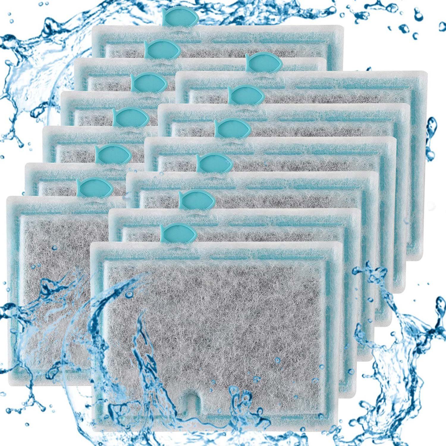 Daisred Aquariumpflege Aquarien Filterkartuschen Filter Wasserquellen Reinigen(12-tlg)