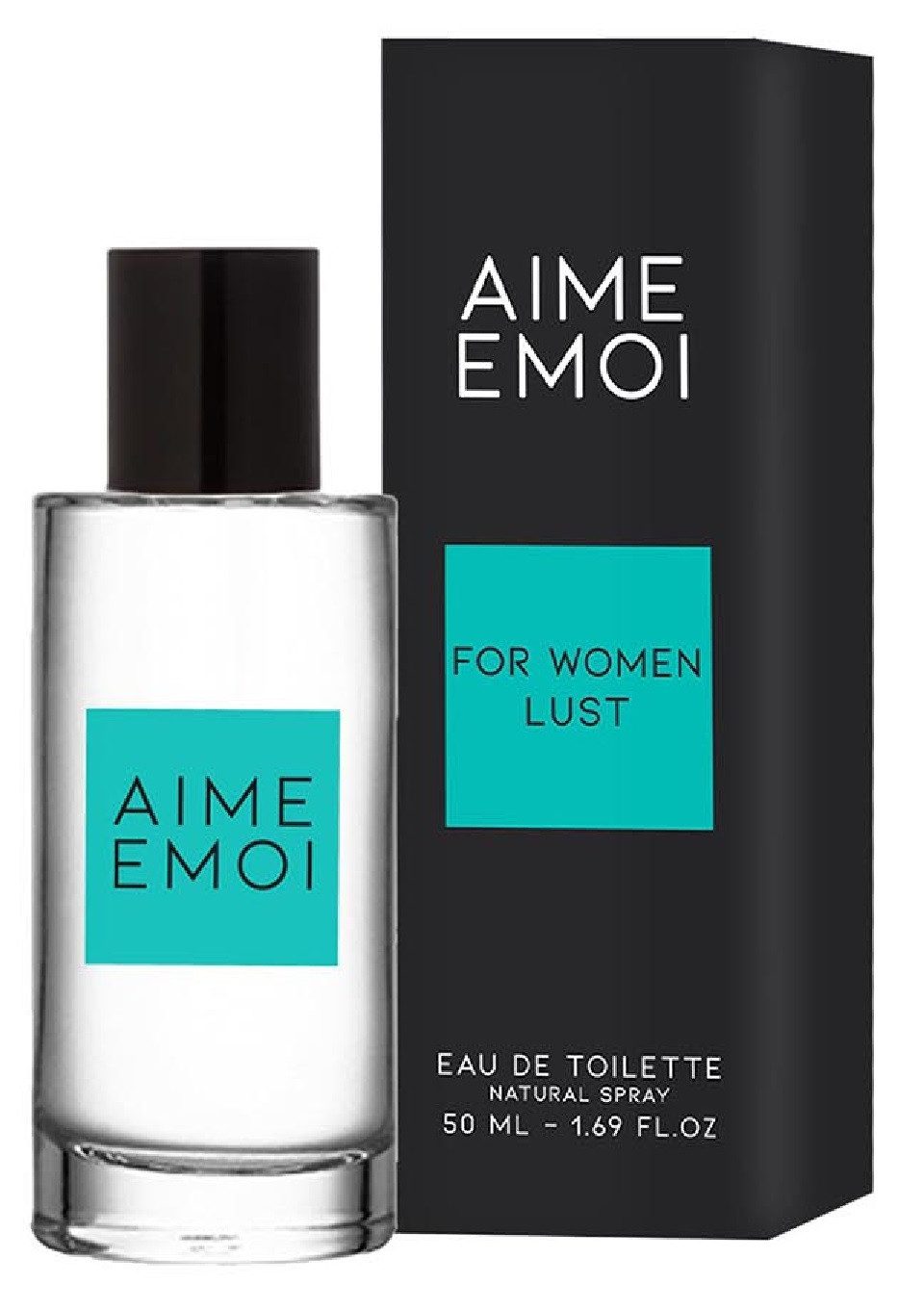 Ruf Eau de Toilette AIME EMOI Pheromone Duft für Frauen Bergamotte Ylang-Ylang Bernstein, 1-tlg., Frauenduft mit Pheromonen