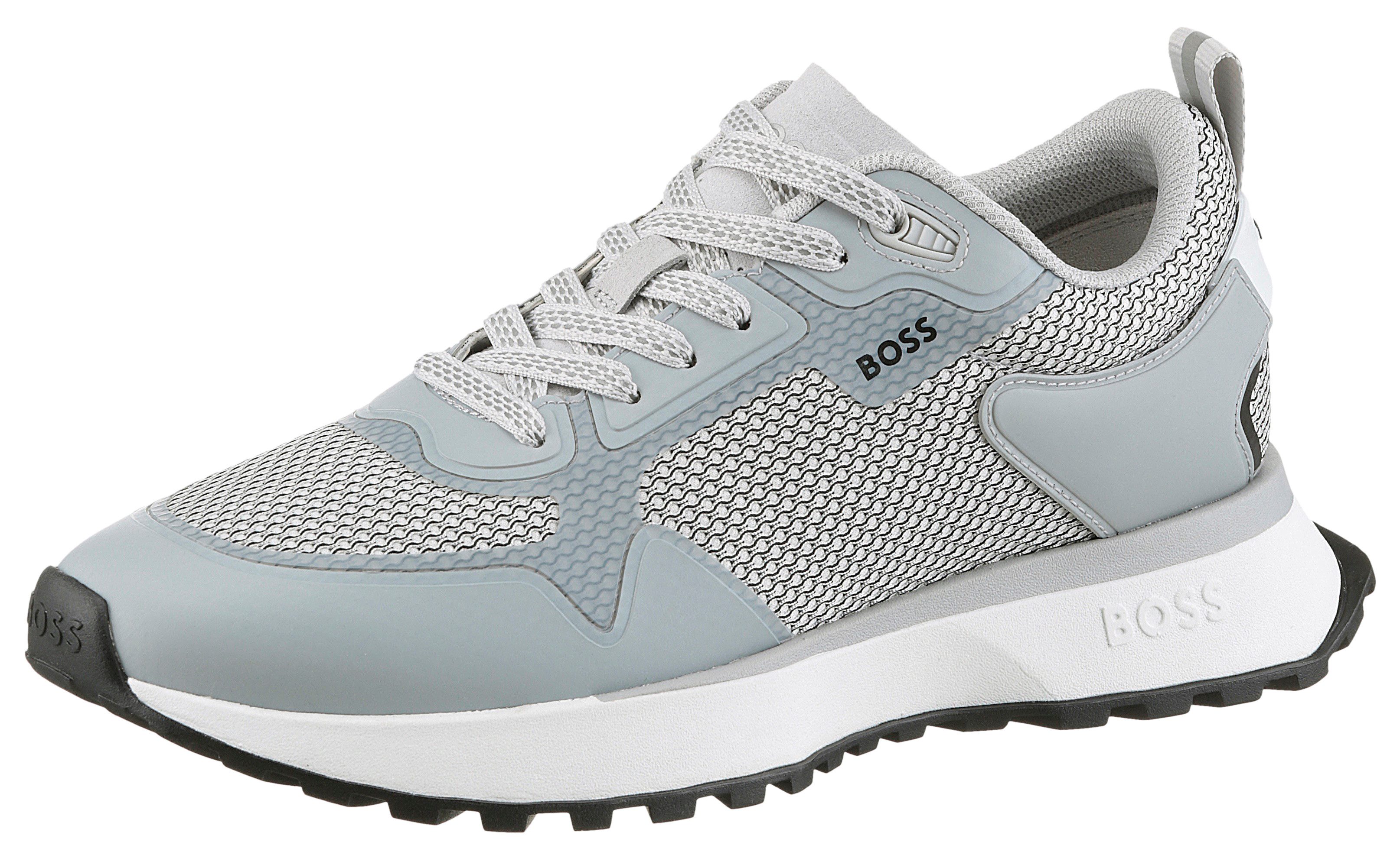 BOSS Jonah Runn Sneaker, Freizeitschuh, Halbschuh, Schnürschuh mit weichem günstig online kaufen