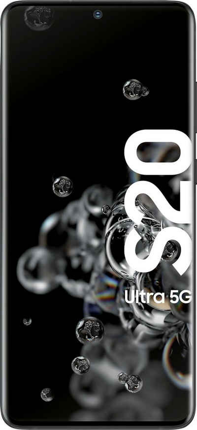 samsung galaxy s20 ultra 5g smartphone (17,44 cm/6,9 zoll, 128 gb speicherplatz, 108 mp kamera)