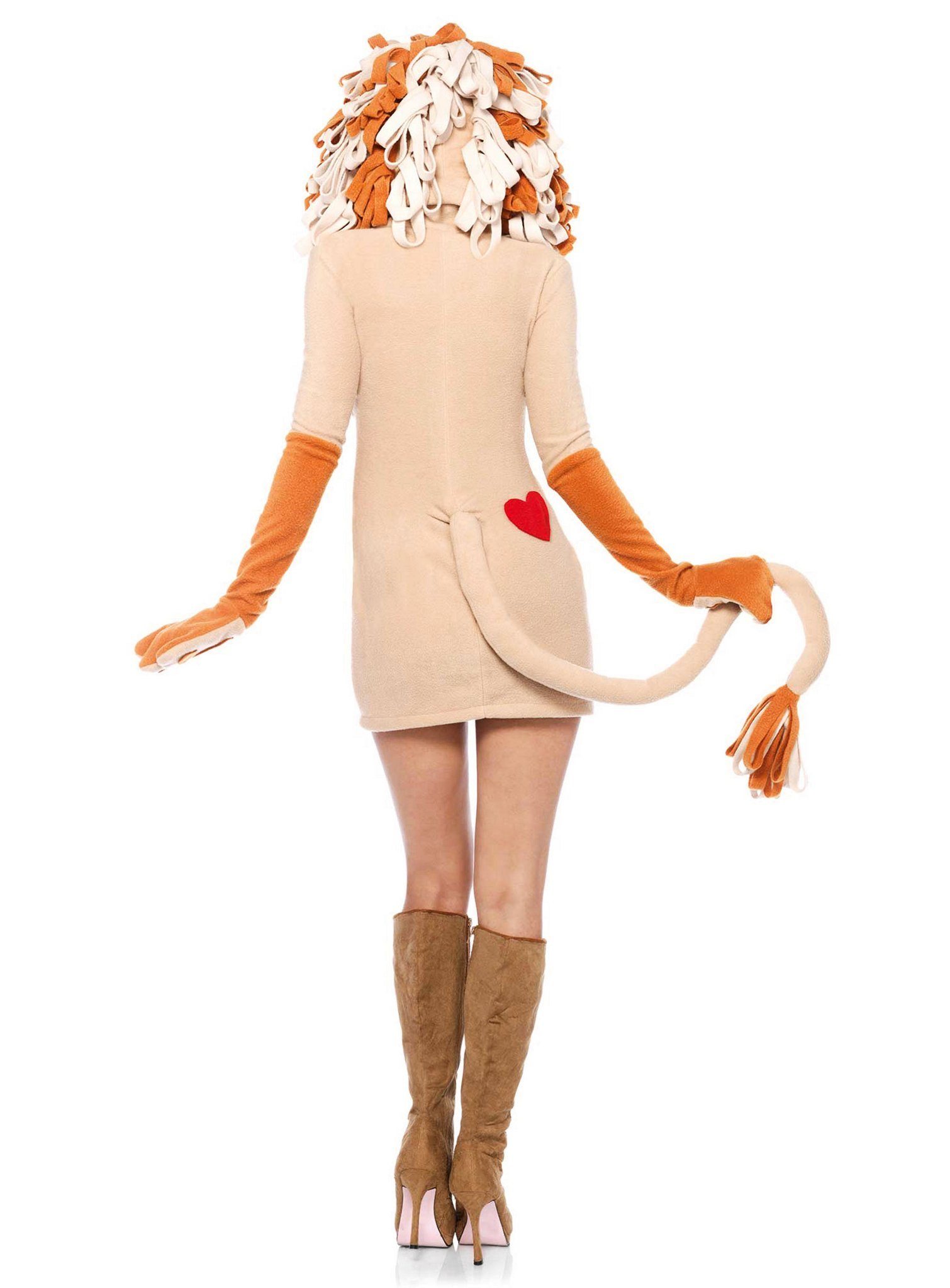 Leg Avenue Kostüm Löwe, Kuschelig-freches Outfit für tierische Mottopartys