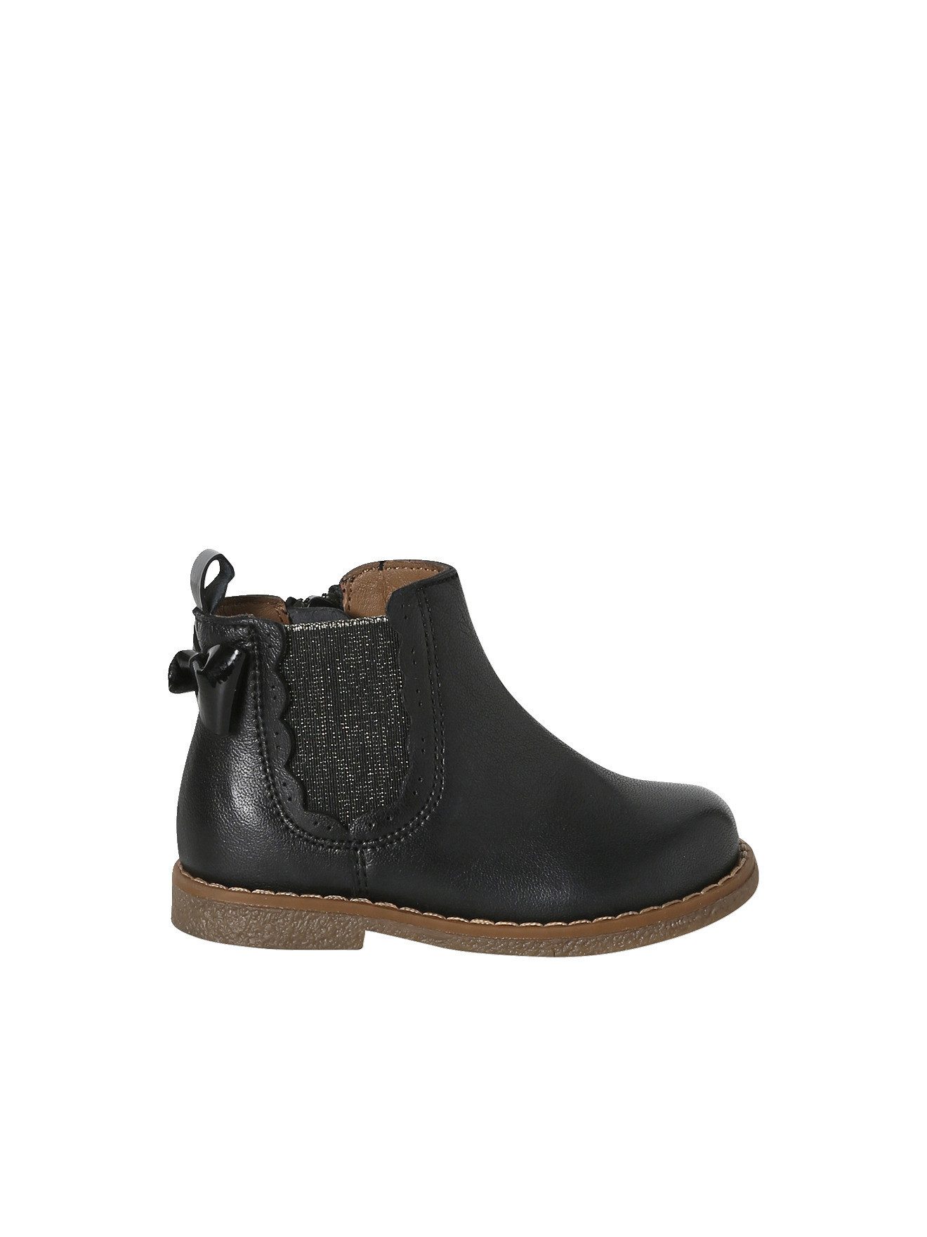 vertbaudet Baby Lauflernboots aus Leder Babystiefel