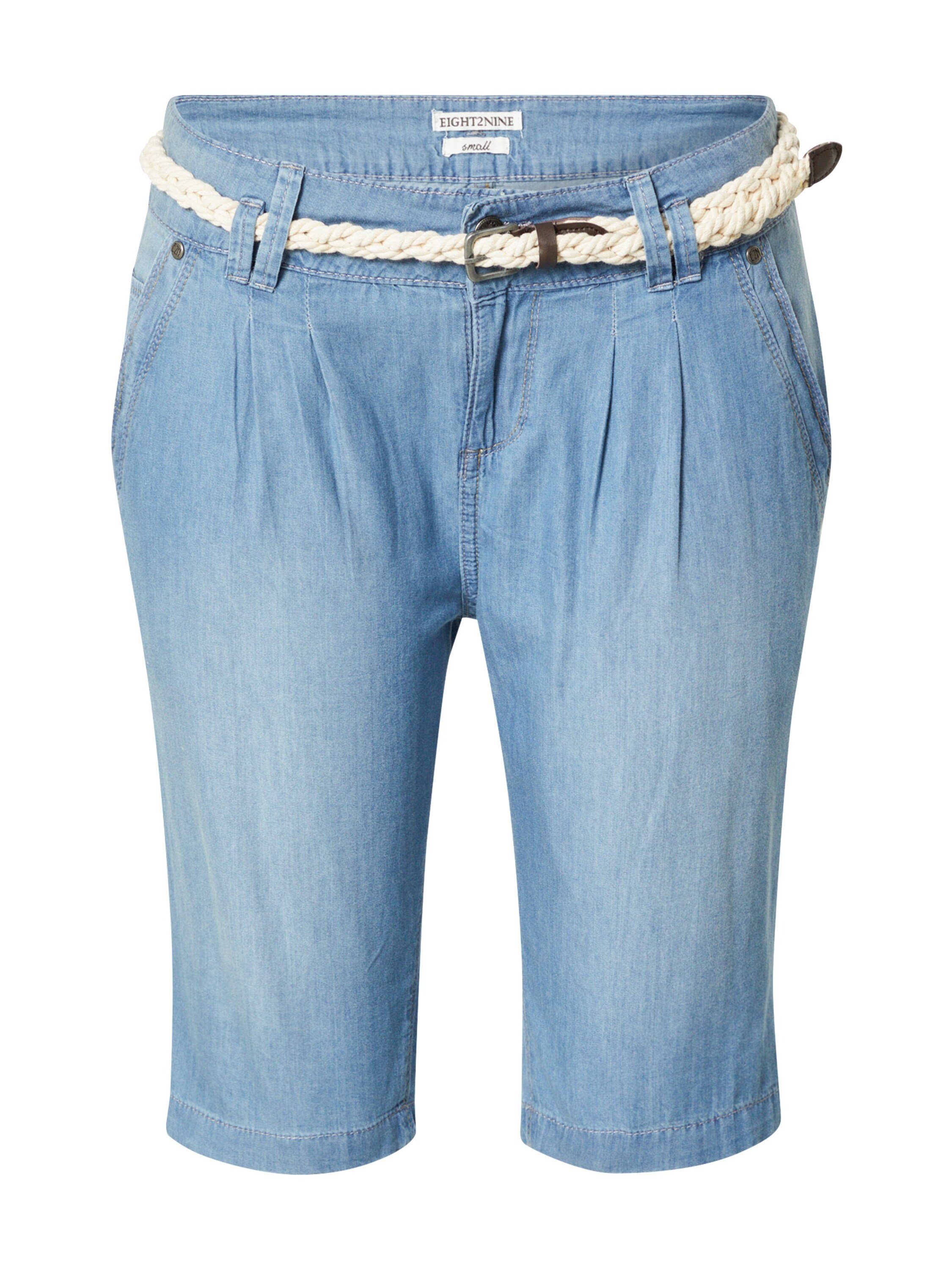 Eight2Nine Regular-fit-Jeans (1-tlg) Falten | Shorts