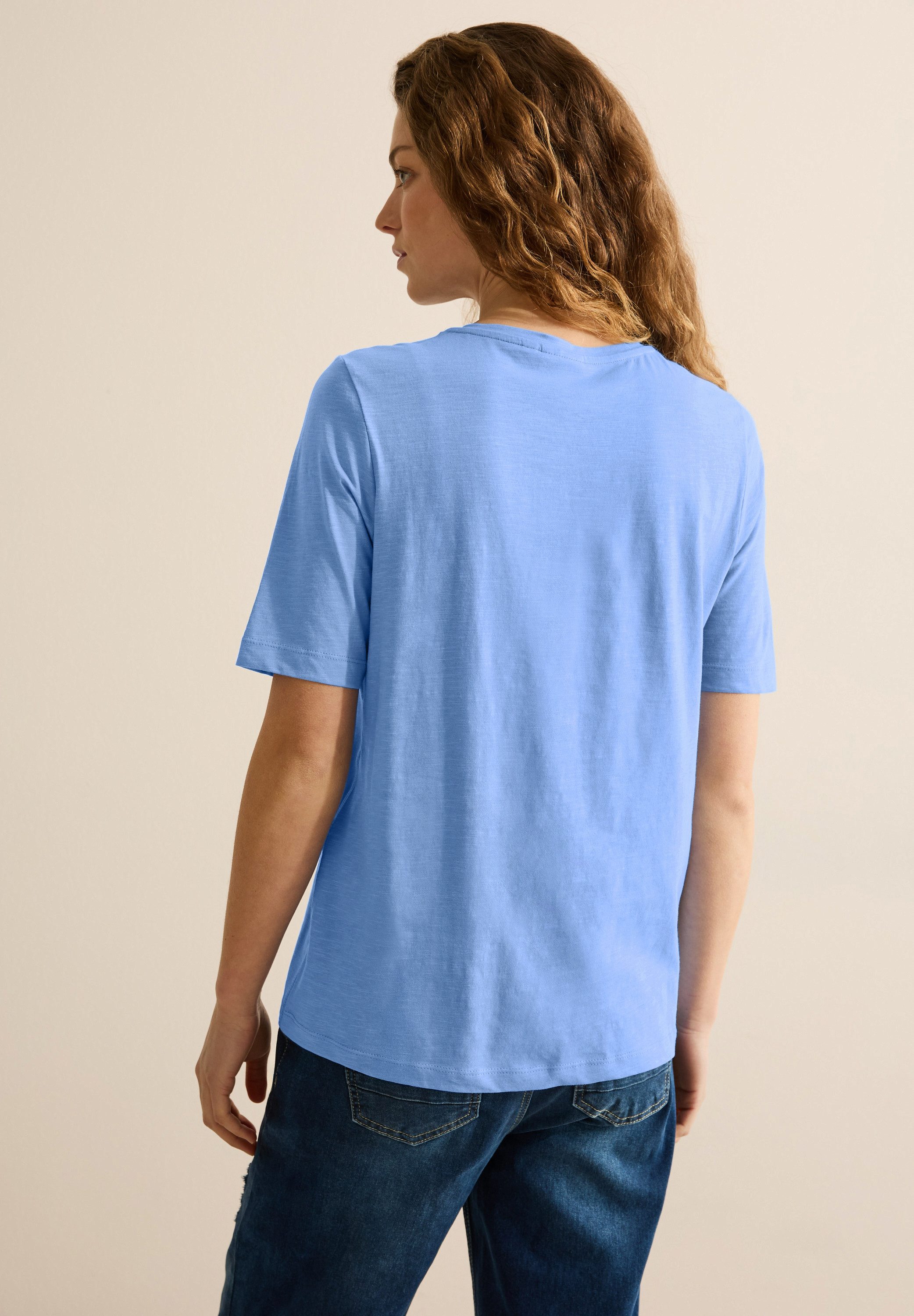 CECIL V-Shirt mit V-Ausschnitt