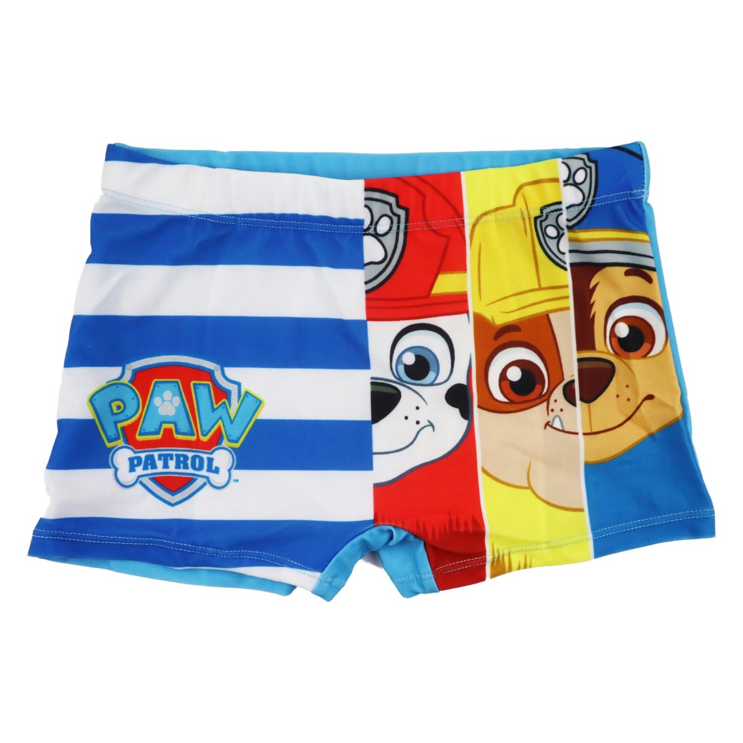 PAW PATROL Badehose Paw Patrol Chase Rubble Marshall Kinder Jungen Schwimmhose Gr. 98 bis 128