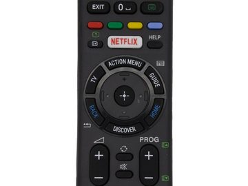 azurano RMT-TX100D Fernbedienung (RMT-TX100D / 149296311 - für SONY Bravia LED Smart TV - Netflix Tast)