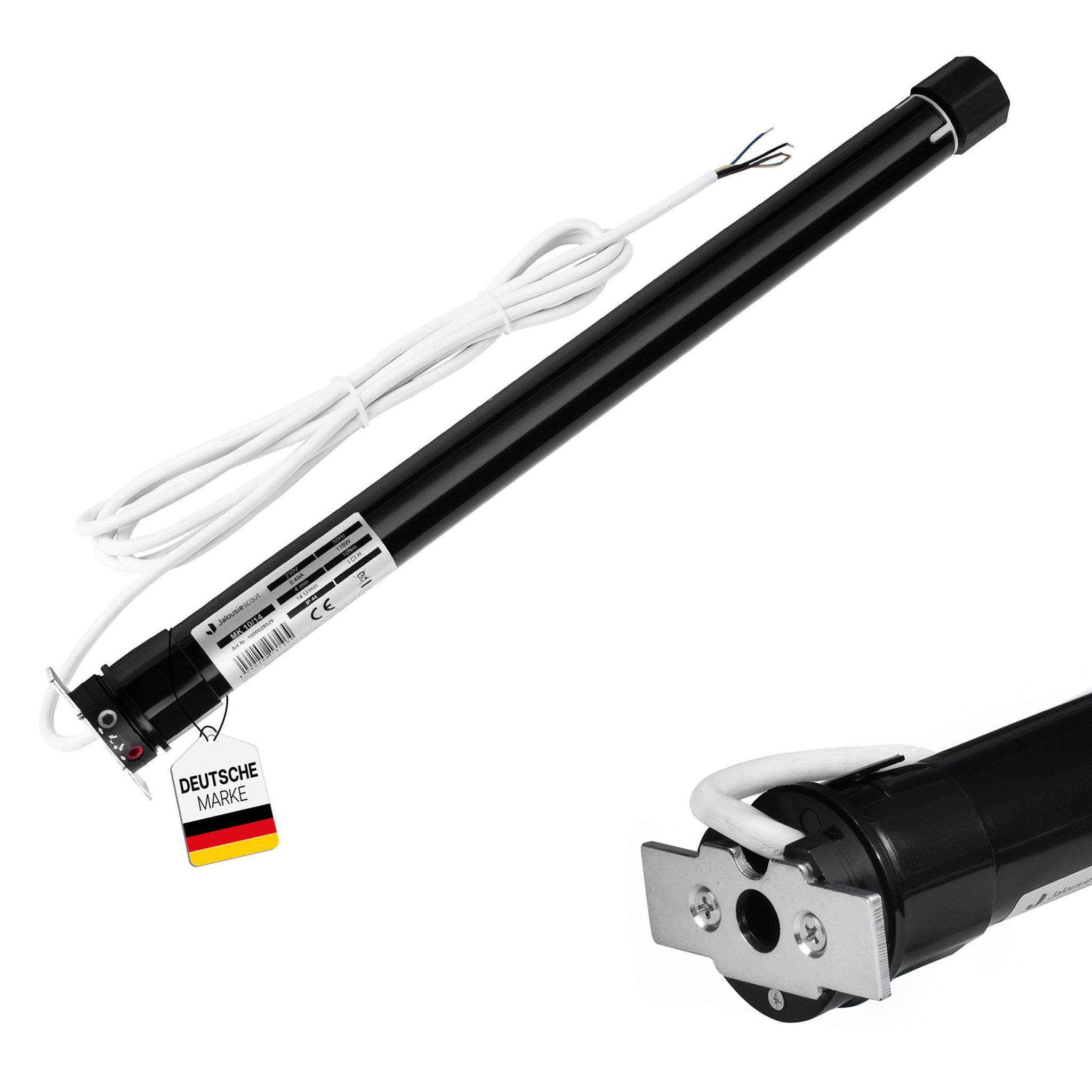 jalousiescout Rollladenmotor Rollladenmotor MK, 10/14 (10 Nm / SW40), (Packung, 1 St), 40 mm, 10 Nm