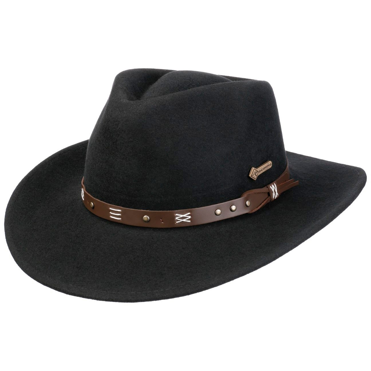 Scippis Filzhut (1-St) Cowboyhut mit Lederband, Made in Ecuador günstig online kaufen