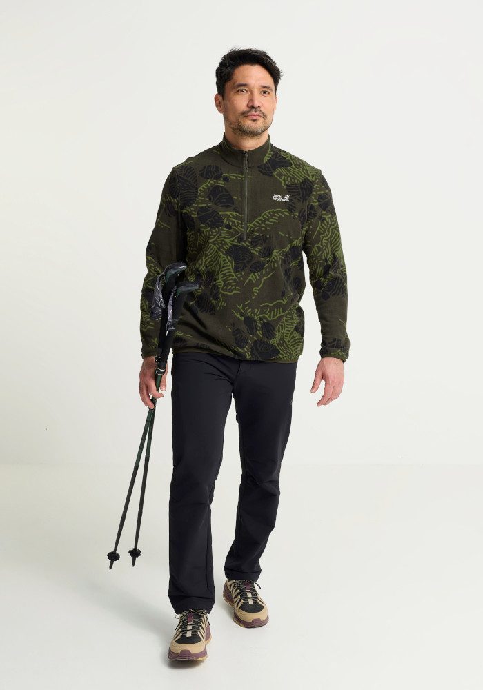 Jack Wolfskin Stehkragenpullover PAW ERA 100 PRINT HZ M