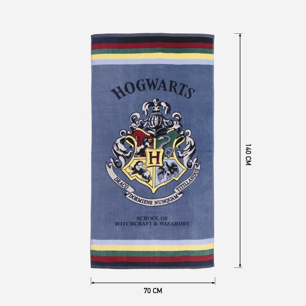 Potter Blau Harry 140 70 Harry Potter Handtuch cm Strandbadetuch x