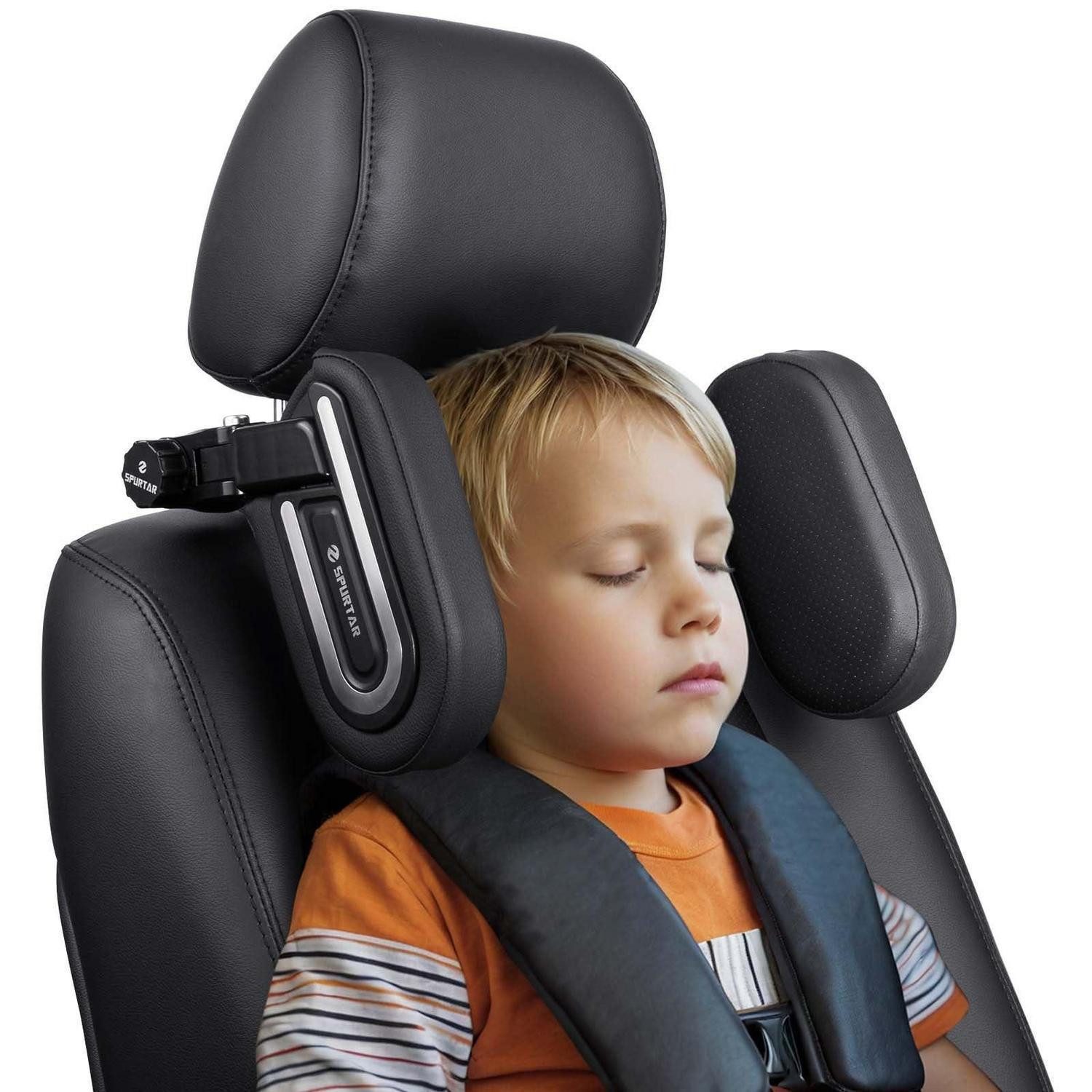 LuxusKollektion Autokopfstütze Kopfstütze Auto Kinder Verstellbar Abstand zwischen den Polen: 7–22 cm