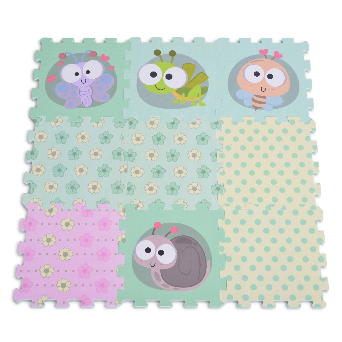 Moni Spielmatte Puzzlematte 9 teilig (9-St), günstig online kaufen