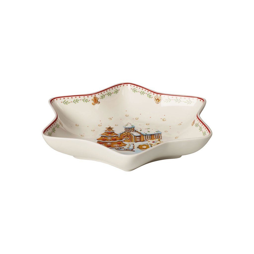 Villeroy & Boch Müslischale Winter Bakery Delight Sternschale, Porzellan, (1-tlg)