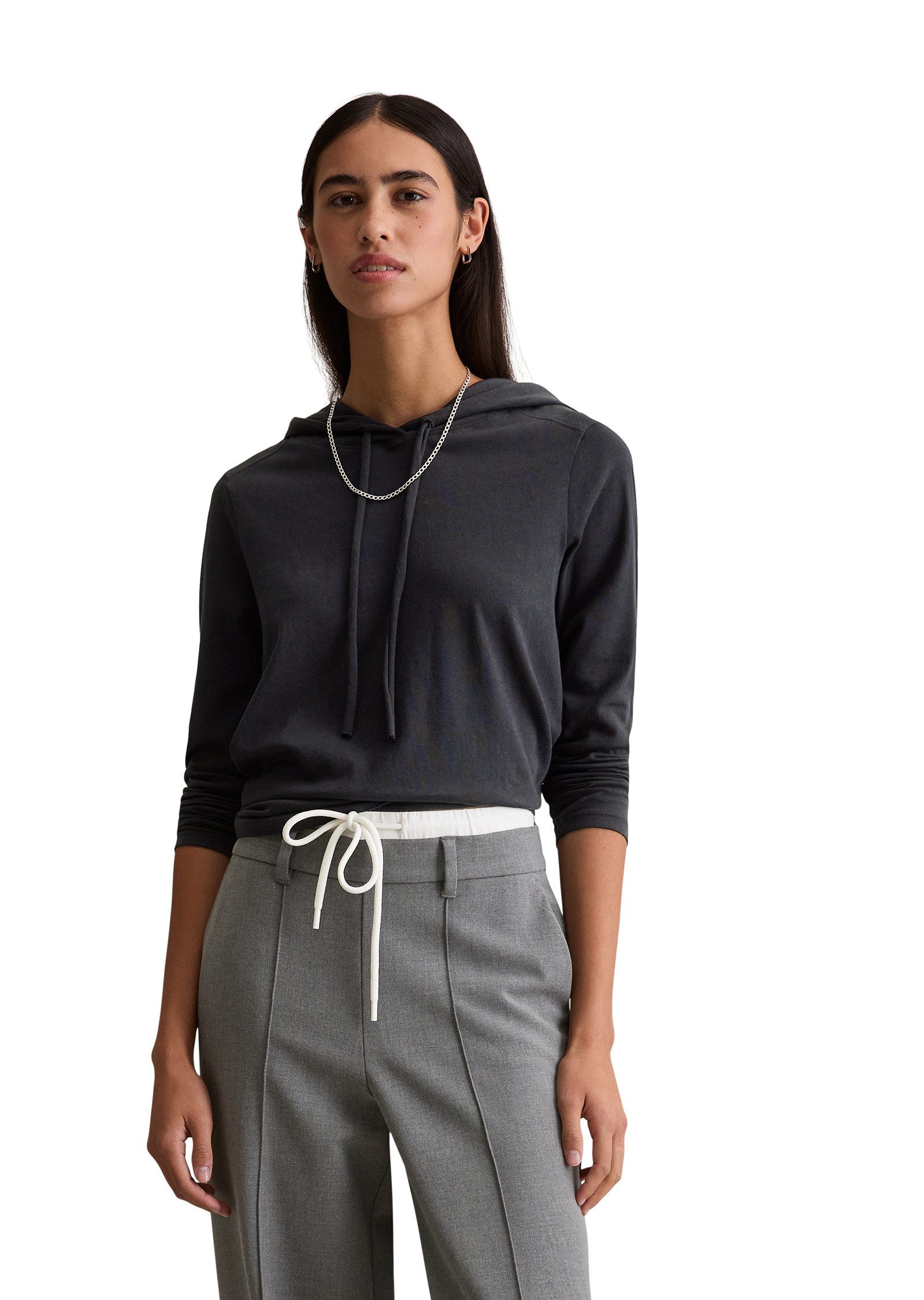 Marc O'Polo DENIM Langarmshirt aus weichem Single Jersey