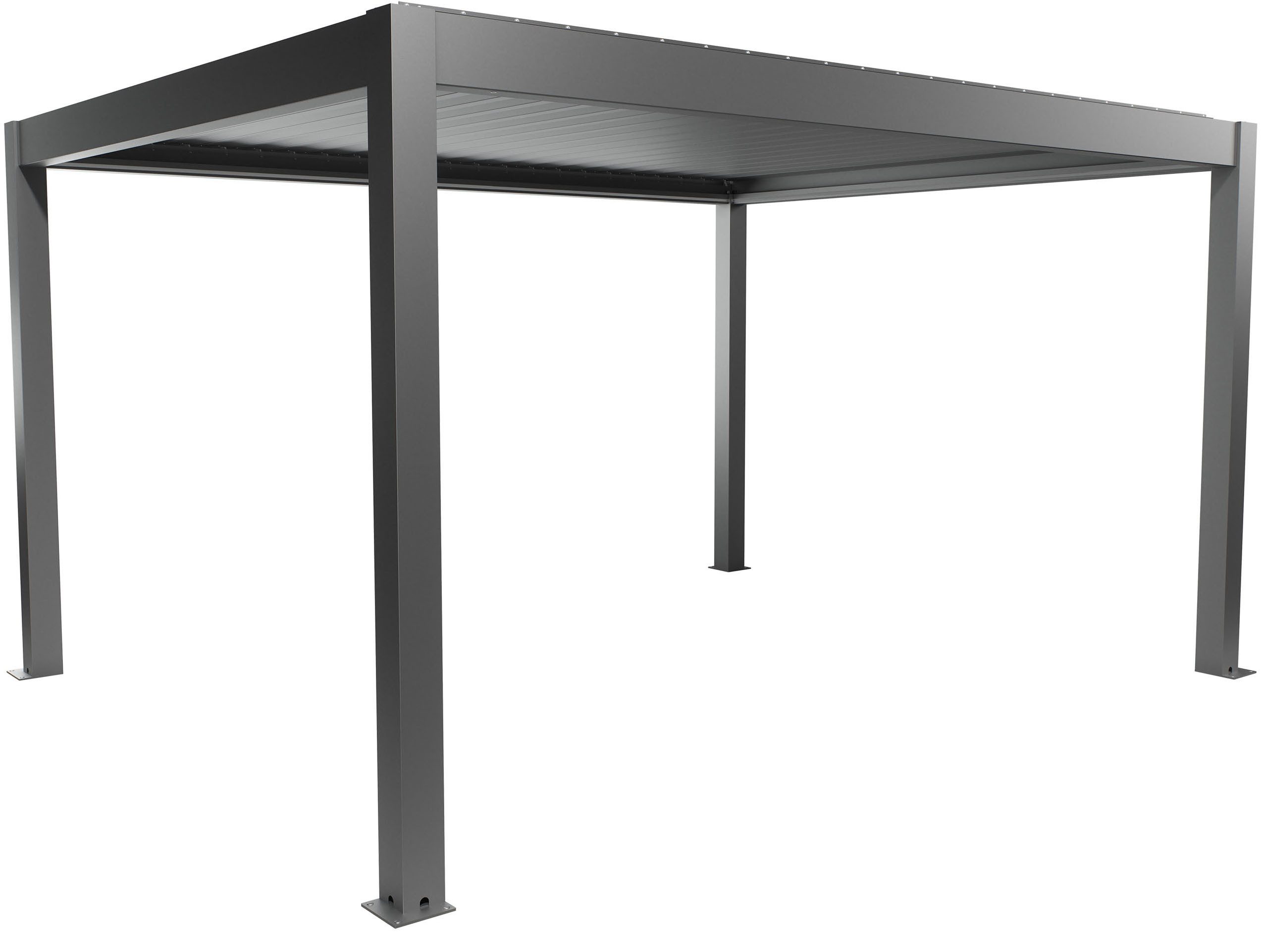 Biohort Pergola 4,5x3,5, verschiedene Farben, BxTxH: 460x367,5x264 cm, ausgezeichnet mit dem Red Dot Design Award