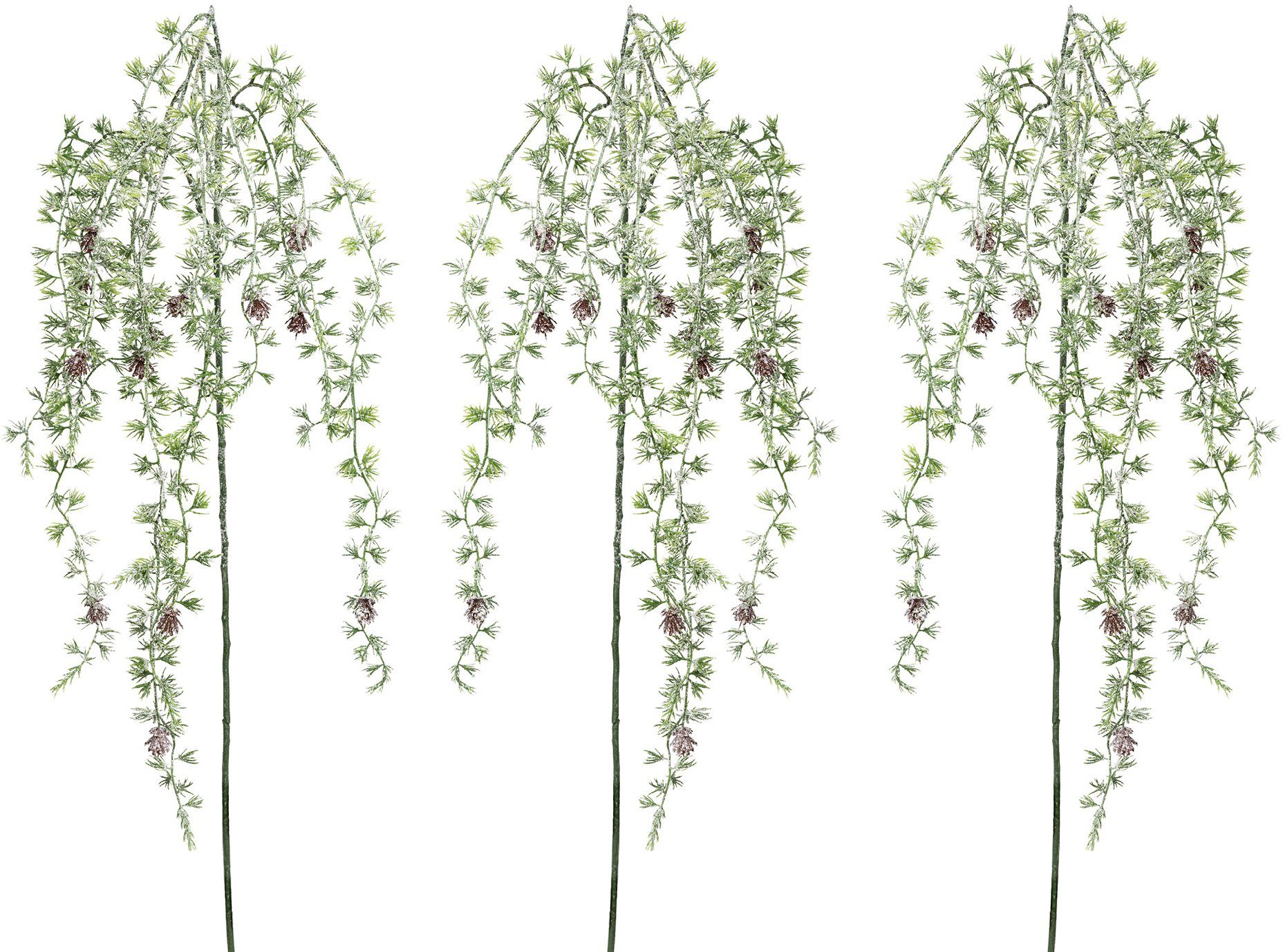 Winterliche Kunstpflanze Weihnachtsdeko Zeder, Creativ deco, günstig online kaufen