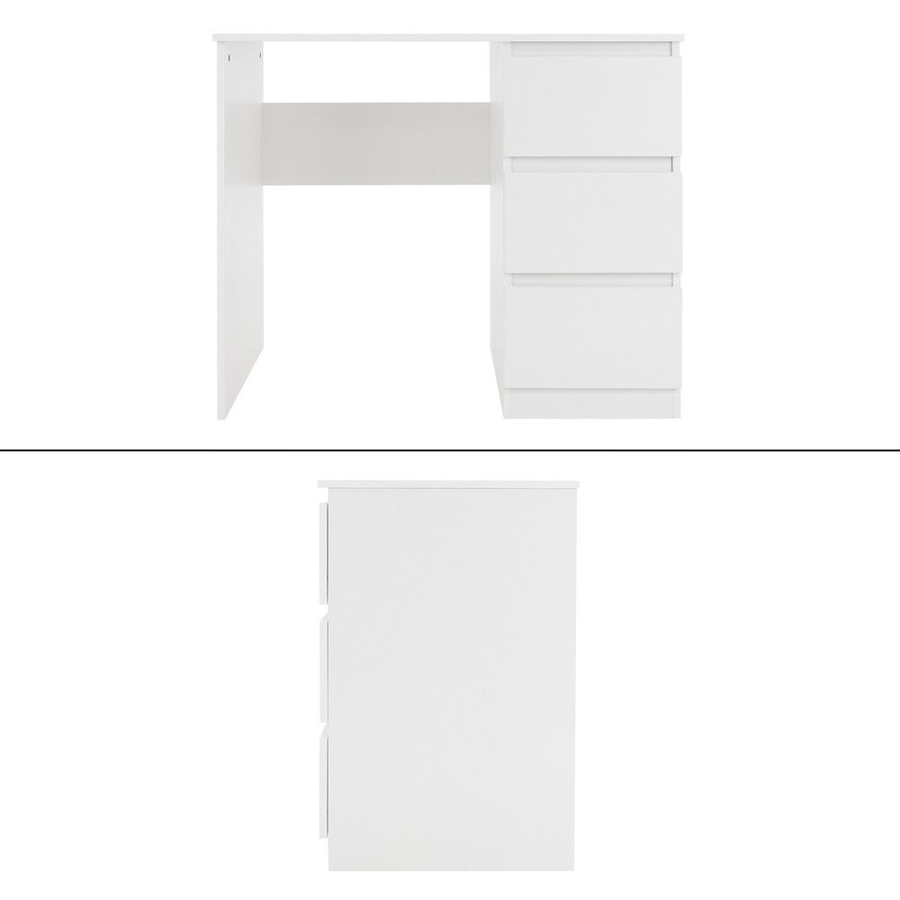 ML-DESIGN Schreibtisch Bürotisch mit 3 Schubladen, günstig online kaufen