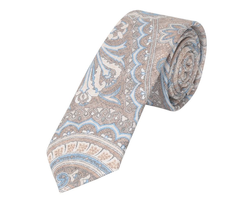 Prince Bowtie Krawatte KRAWATTE PAISLEY 6CM