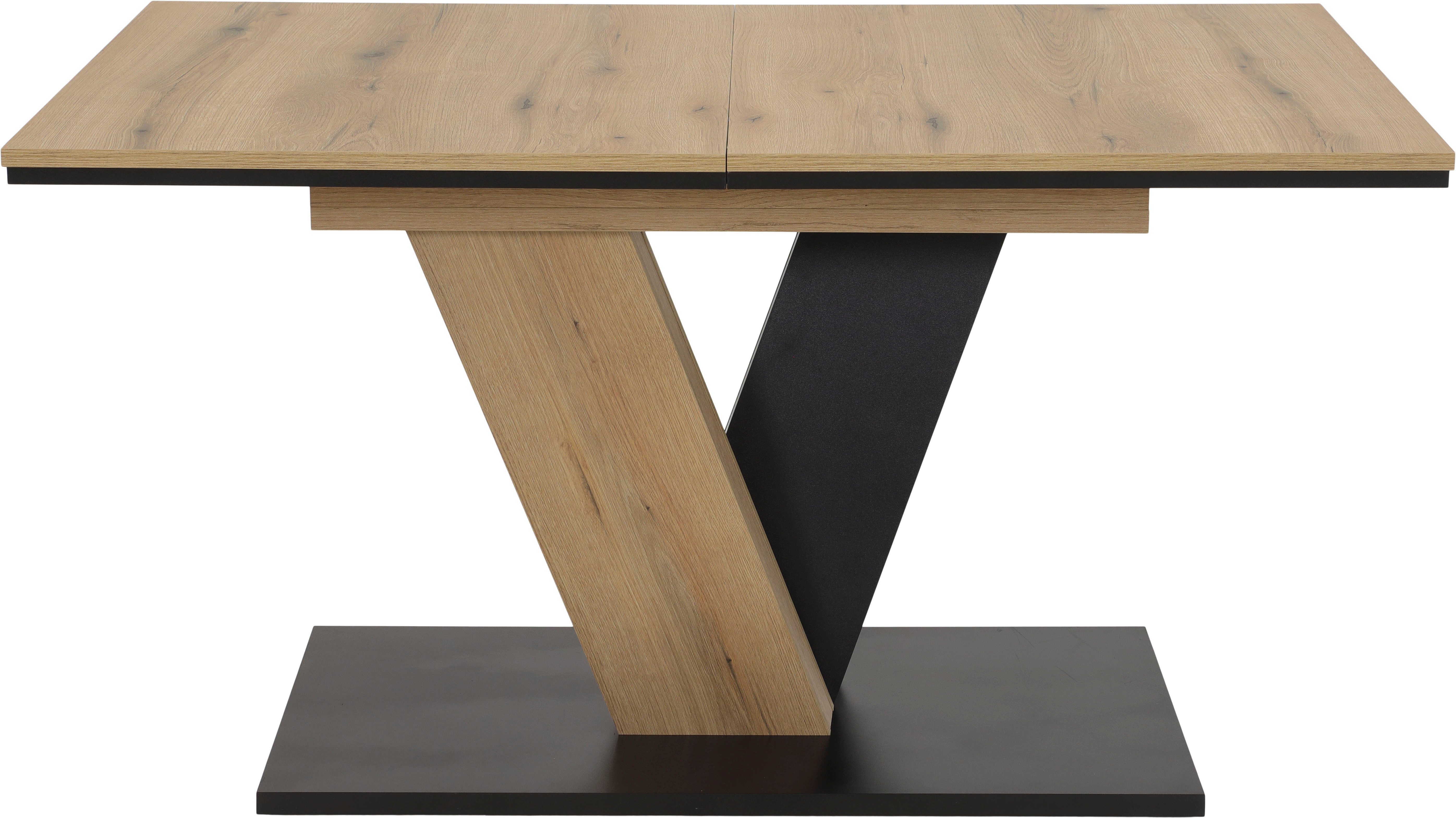 HELA Essgruppe WESER, (7-tlg), Säulentisch 140-180x90 günstig online kaufen